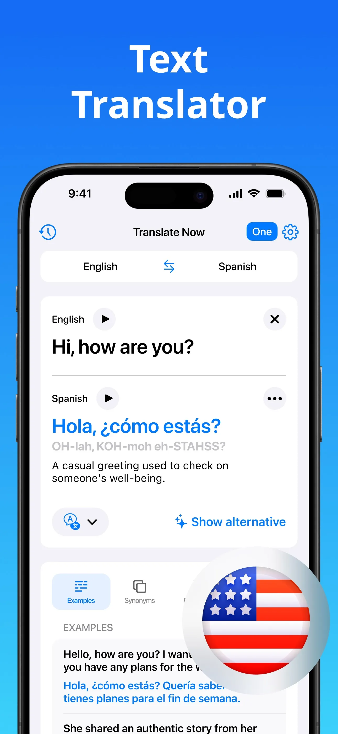 Translate Now - AI Translator iphone screenshot 4