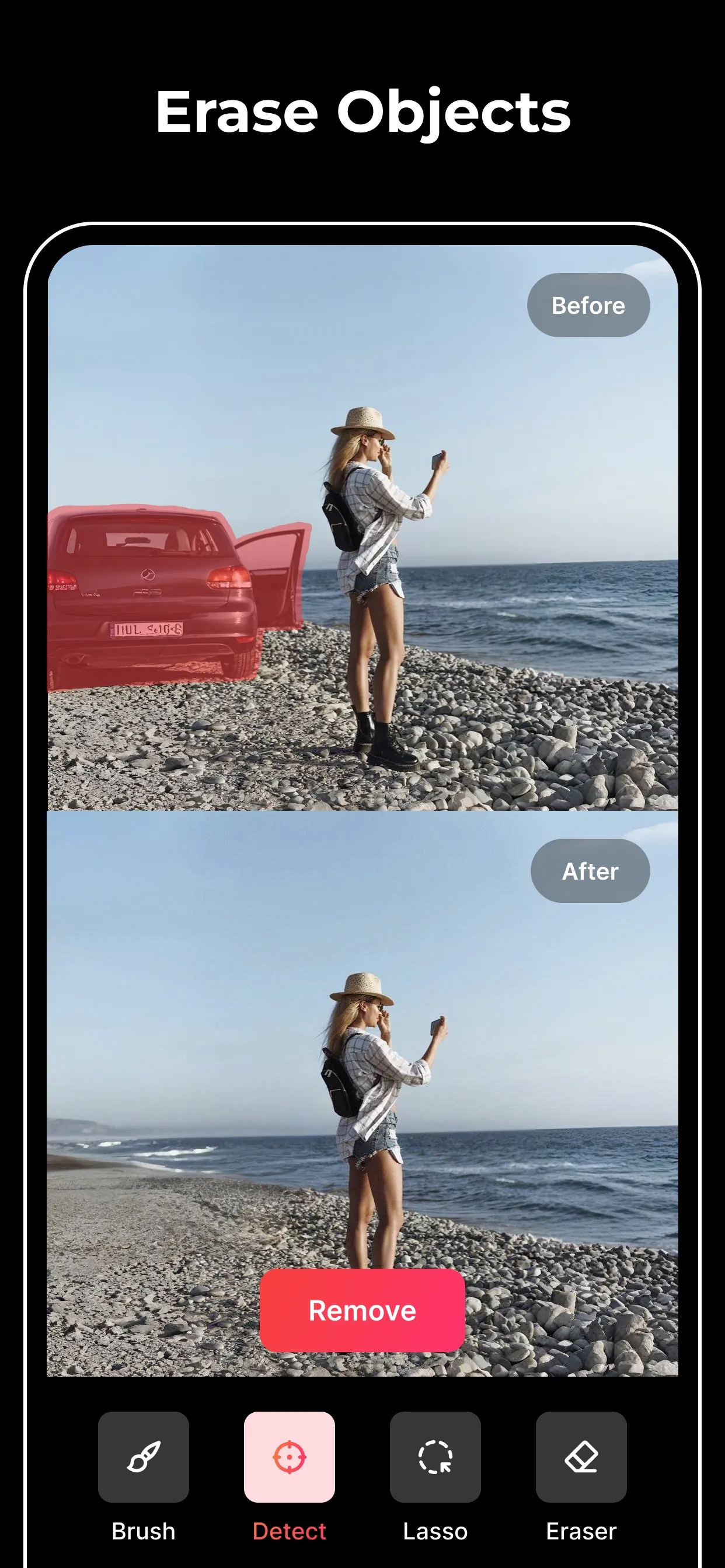 Magic Eraser - Remove Object iphone screenshot 2
