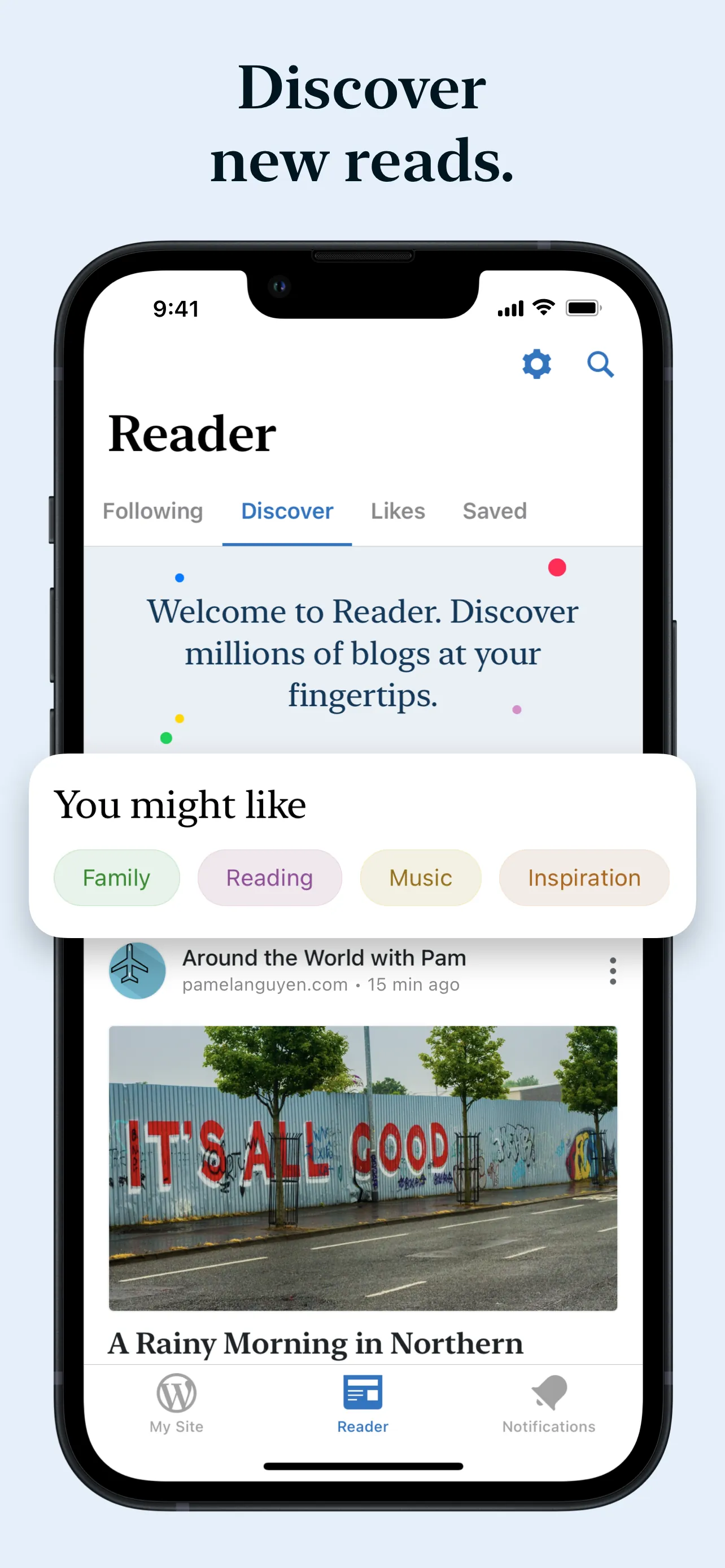 WordPress – Website Builder iphone screenshot 4