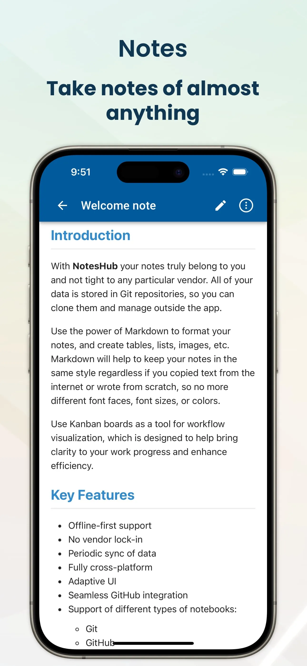 NotesHub: Notes, Kanban Boards iphone screenshot 6