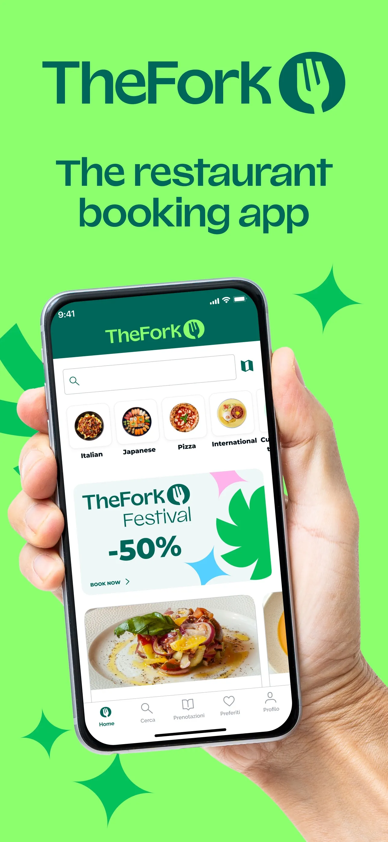 TheFork - Restaurant bookings iphone screenshot 1