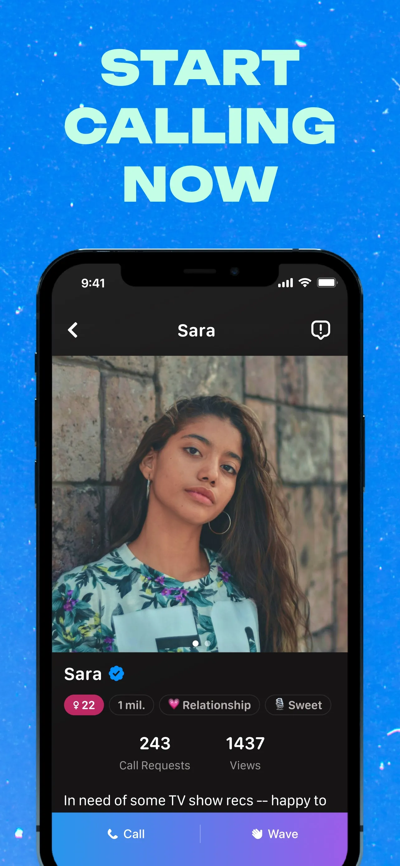 Goodnight: Dating & Voice Chat iphone screenshot 7