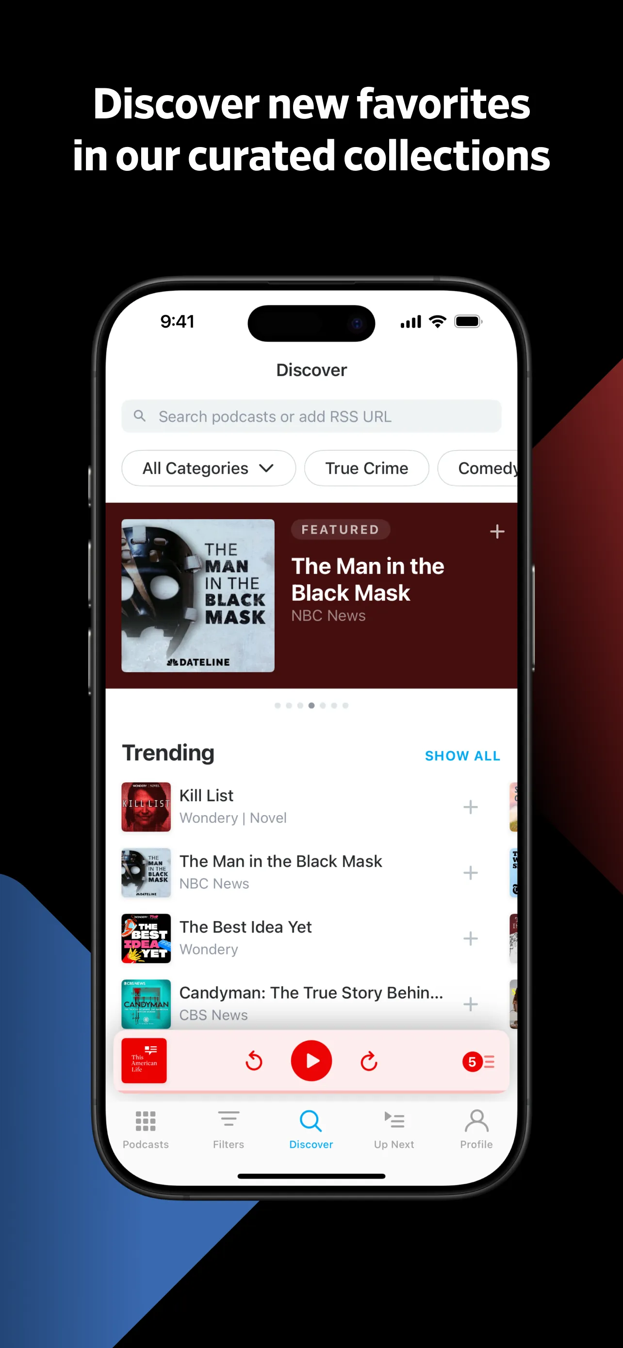 Pocket Casts: Podcast Player iphone screenshot 5