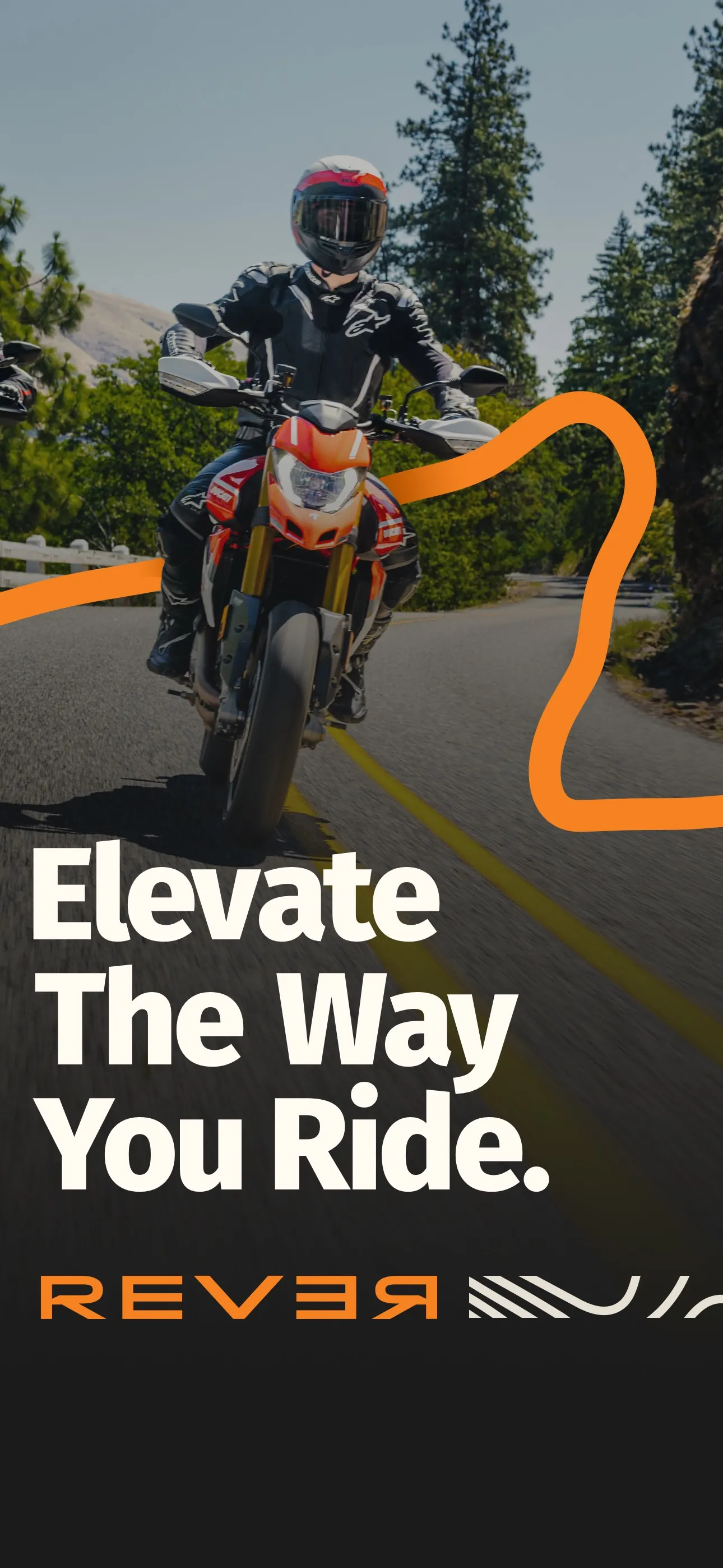 REVER - Motorcycle GPS & Rides iphone screenshot 1