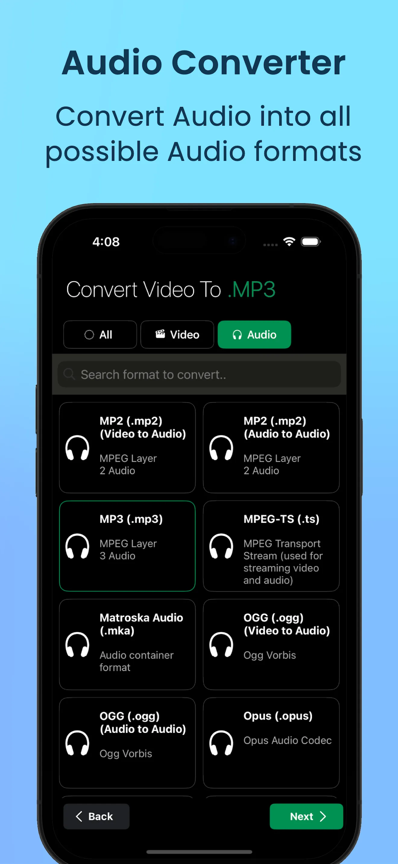 Video Converter - 4K MP4 MP3 iphone screenshot 4