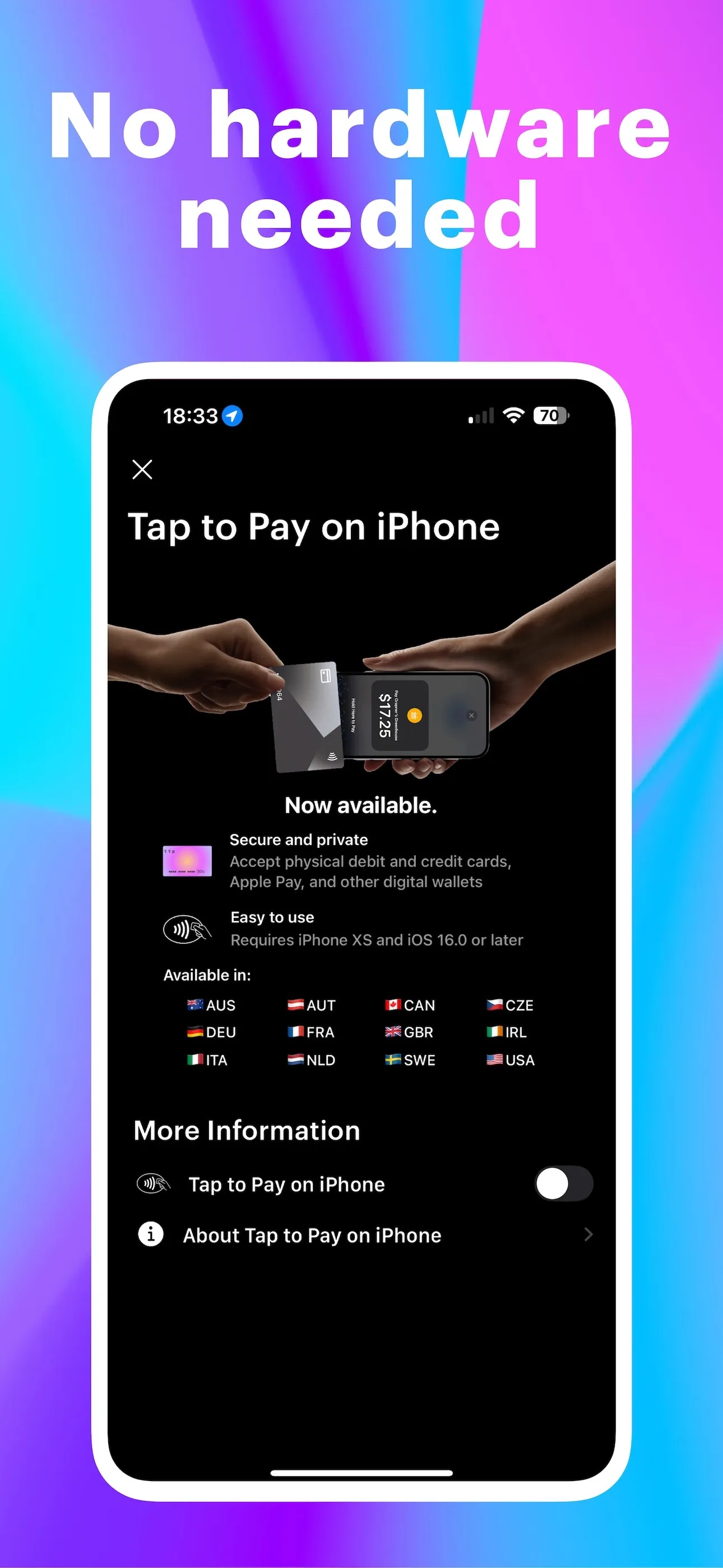 Pay for Stripe iphone screenshot 9