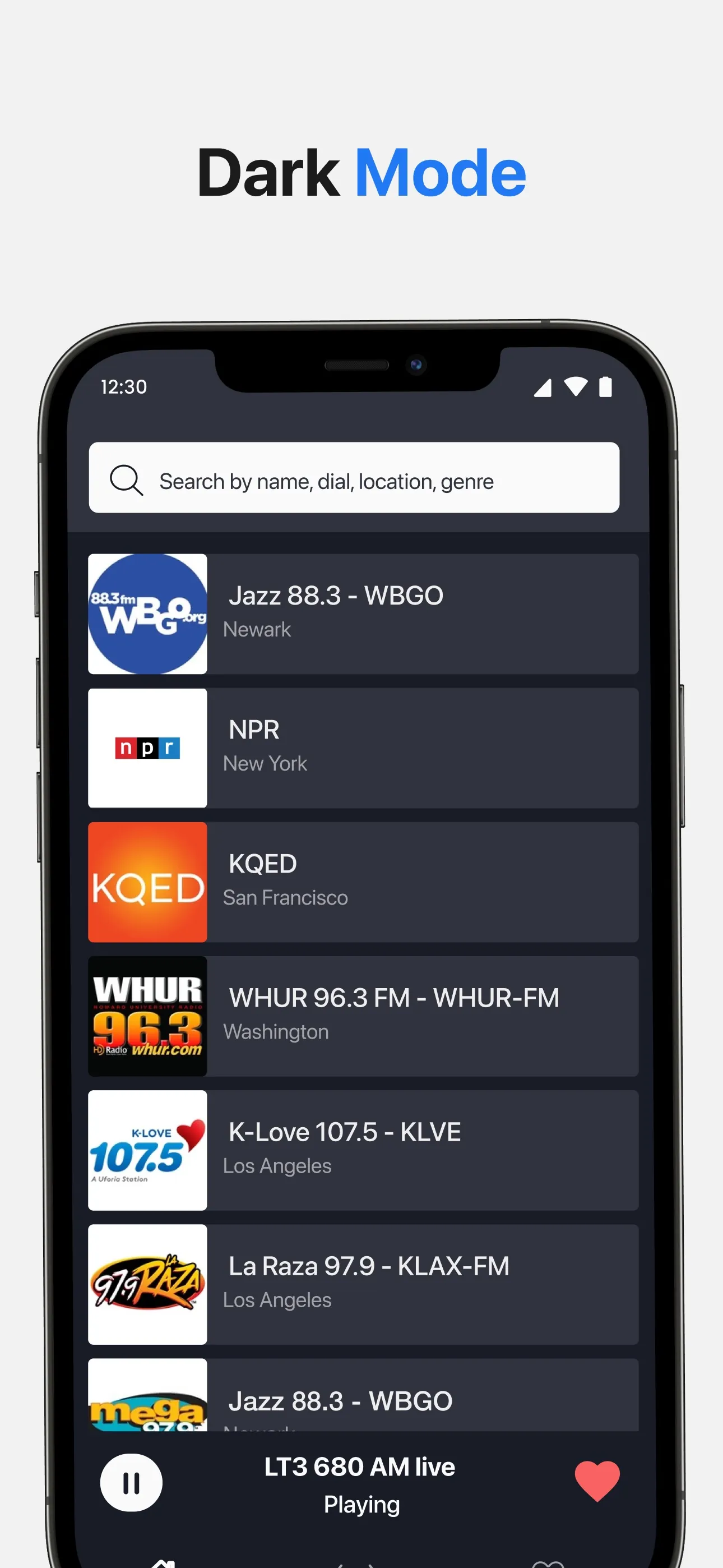 Radio‎‎ App iphone screenshot 5