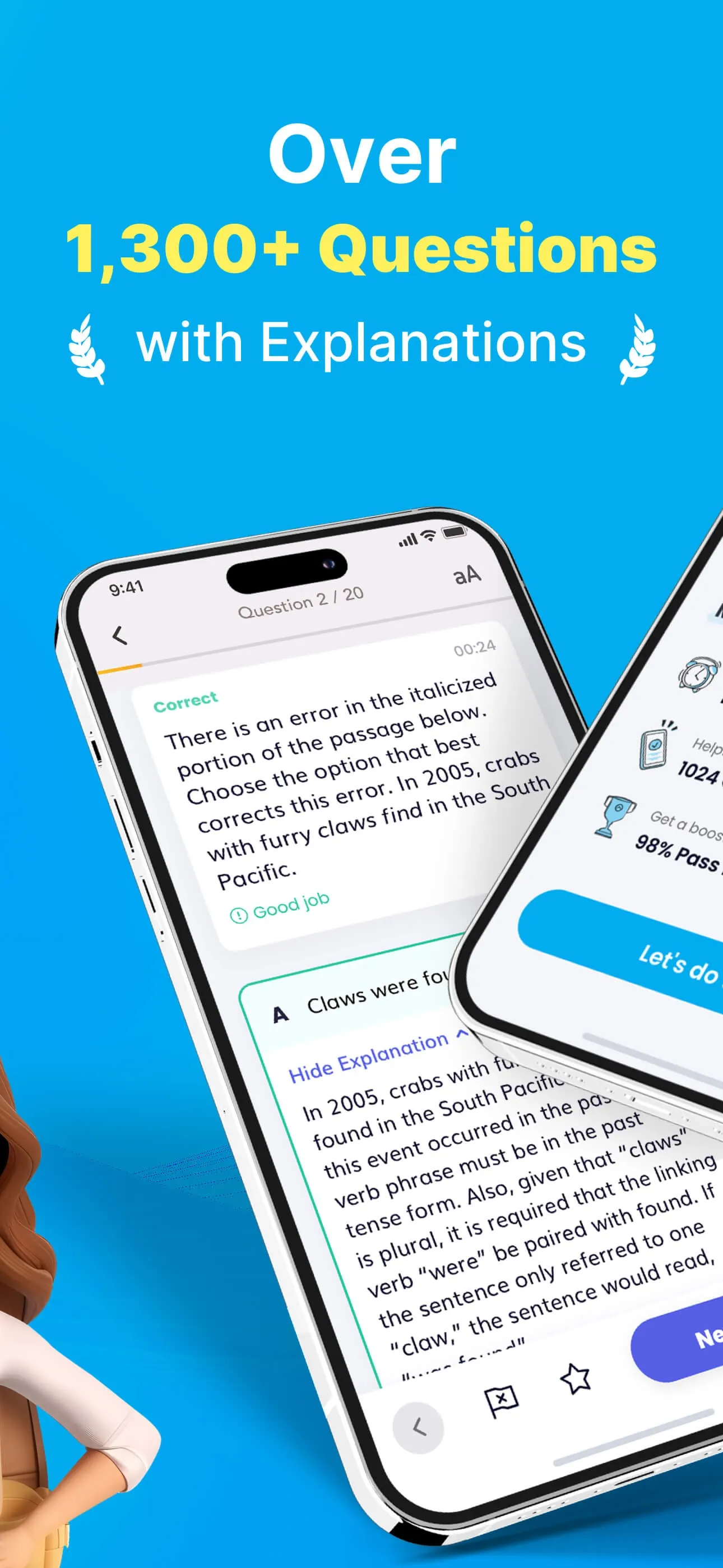SAT® Practice Test Prep 2025 iphone screenshot 2