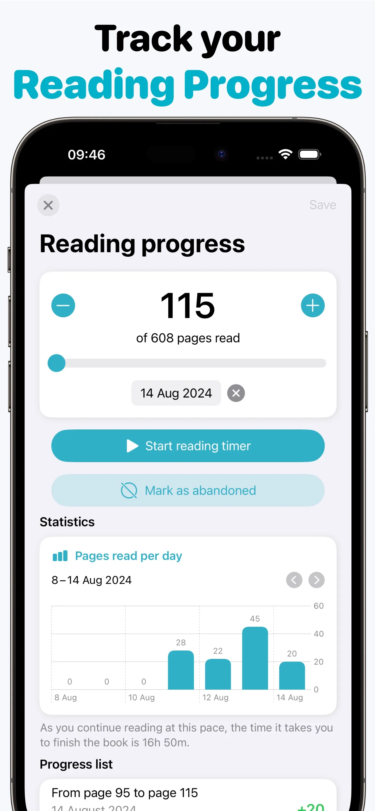 Book Tracker: TBR iphone screenshot 7