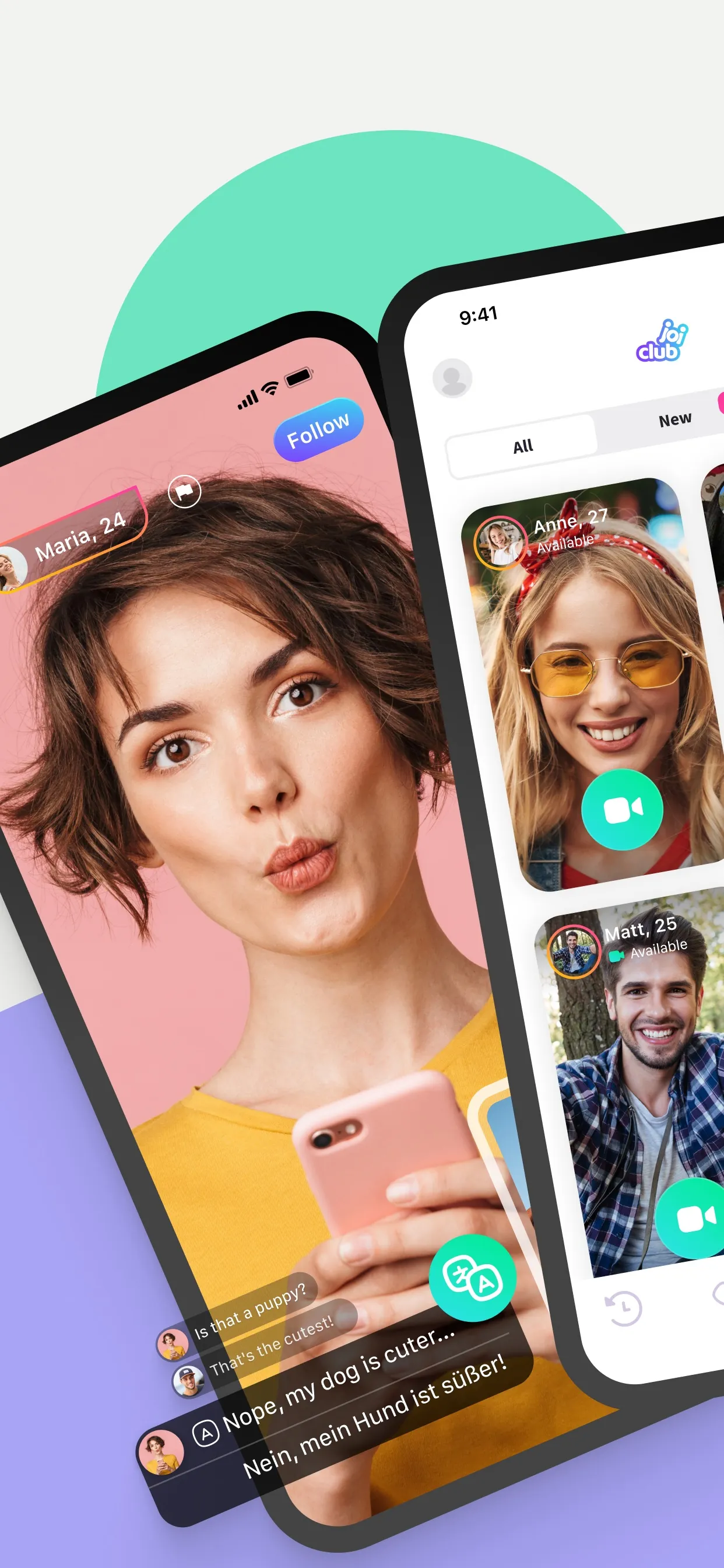 Joi - Live Stream & Video Chat iphone screenshot 2
