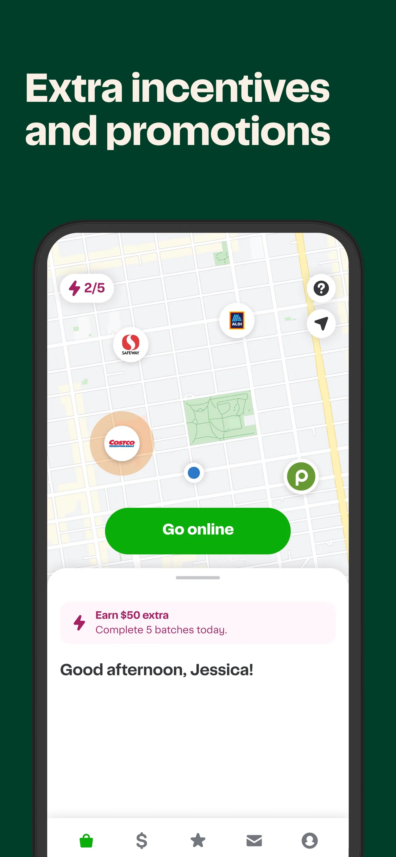 Instacart Shopper: Earn money iphone screenshot 5