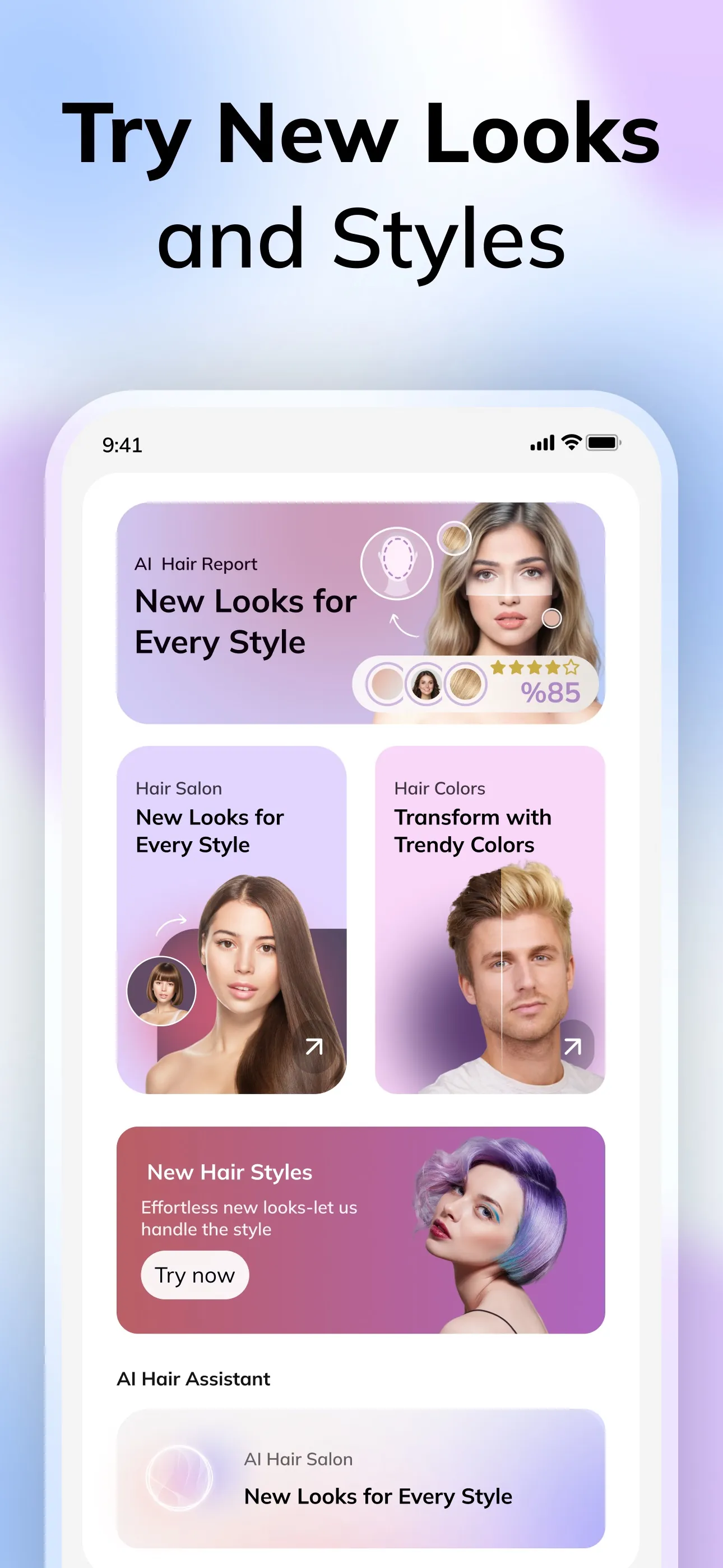 HairApp: AI Hairstyle Changer iphone screenshot 9
