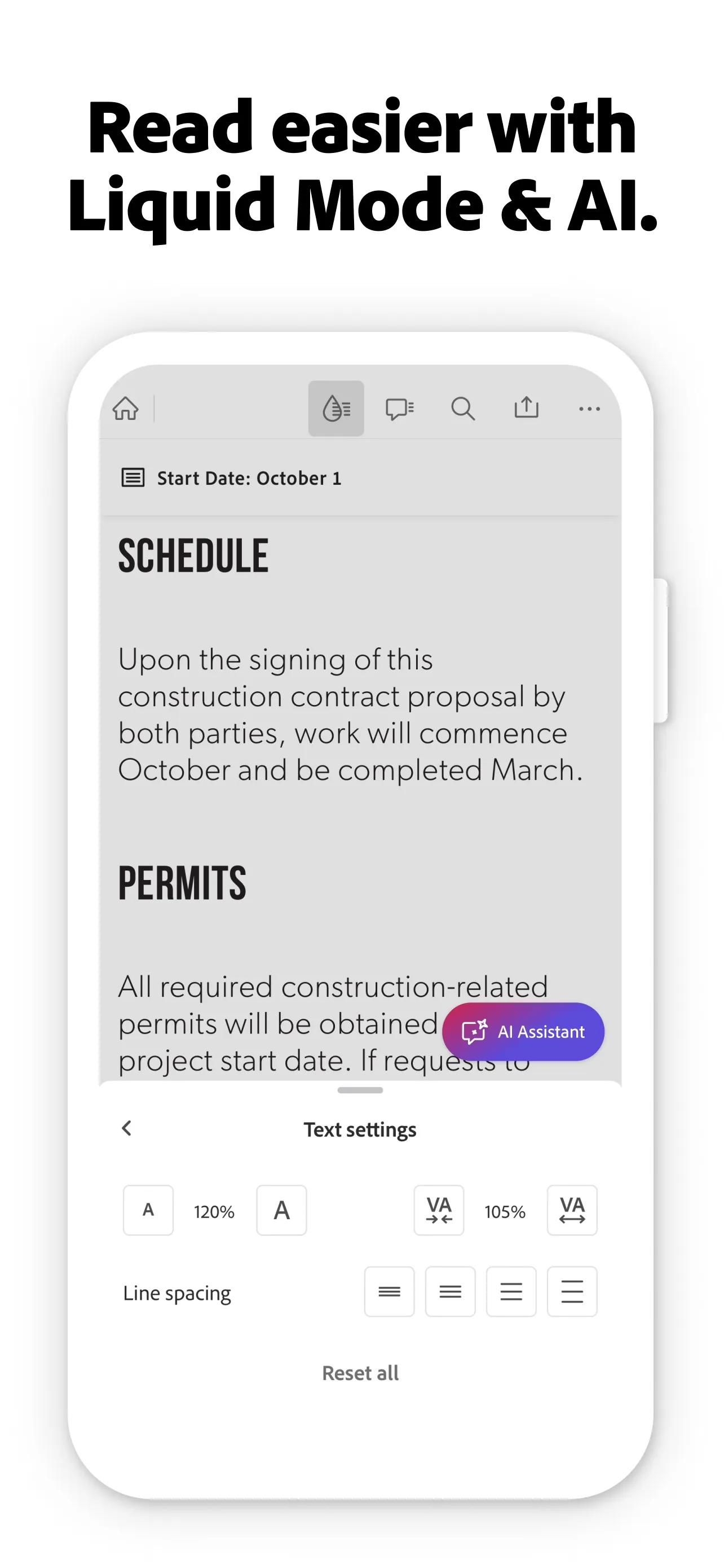 Adobe Acrobat Reader: Edit PDF iphone screenshot 9