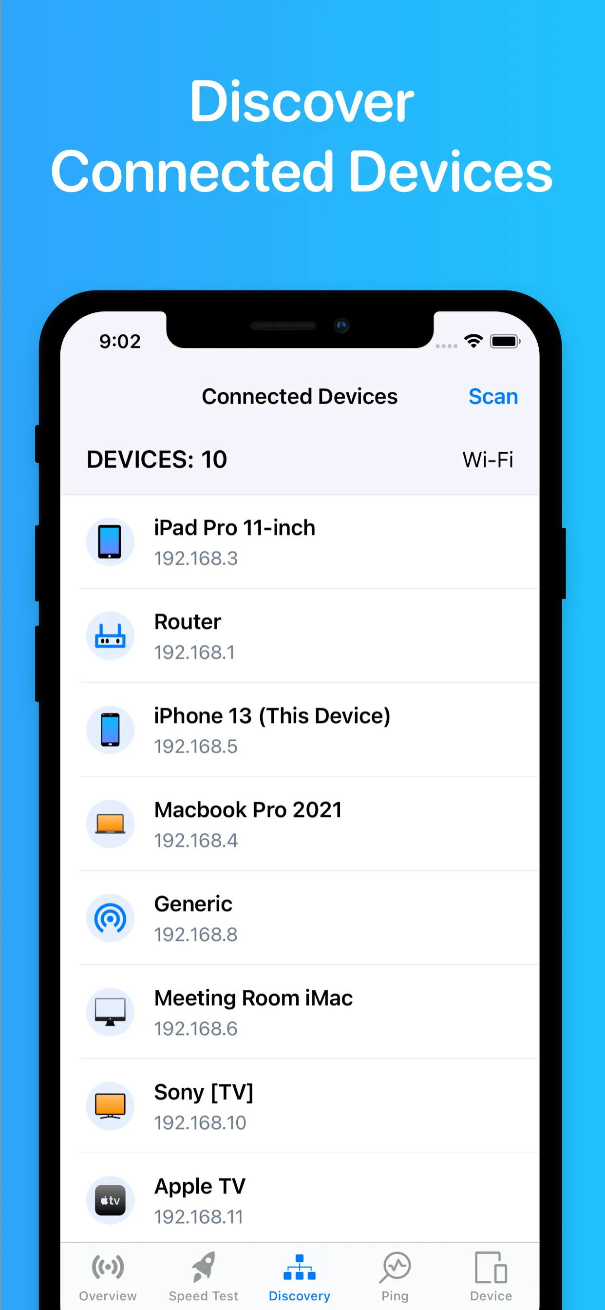 Wifi Analyzer Network Analyzer iphone screenshot 3