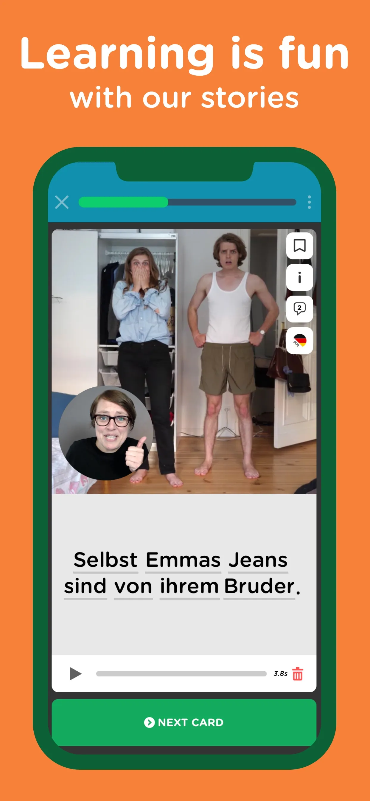 Learn German with Seedlang iphone screenshot 8