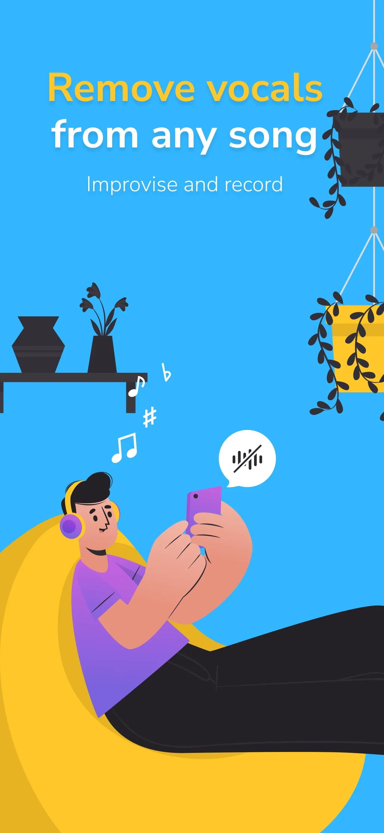 Vocal Remover AI-Remove Voice iphone screenshot 1