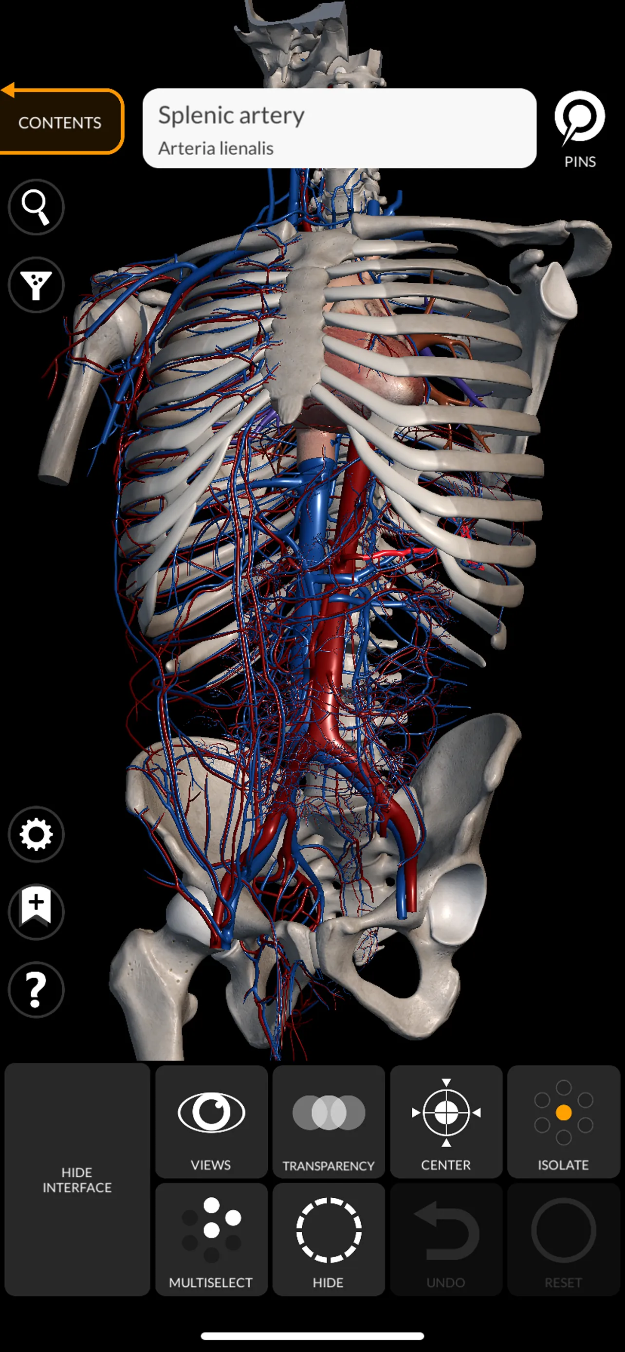 Anatomy 3D Atlas iphone screenshot 3