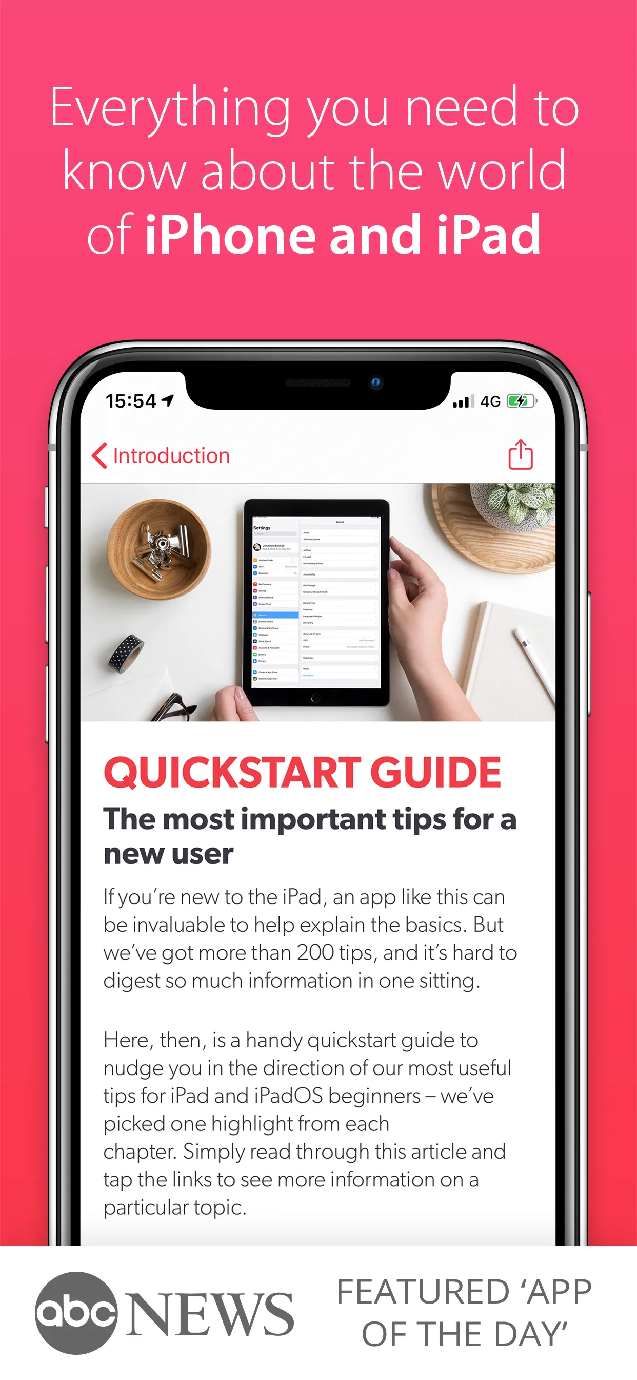 Tips & Tricks Pro - for iPad iphone screenshot 1