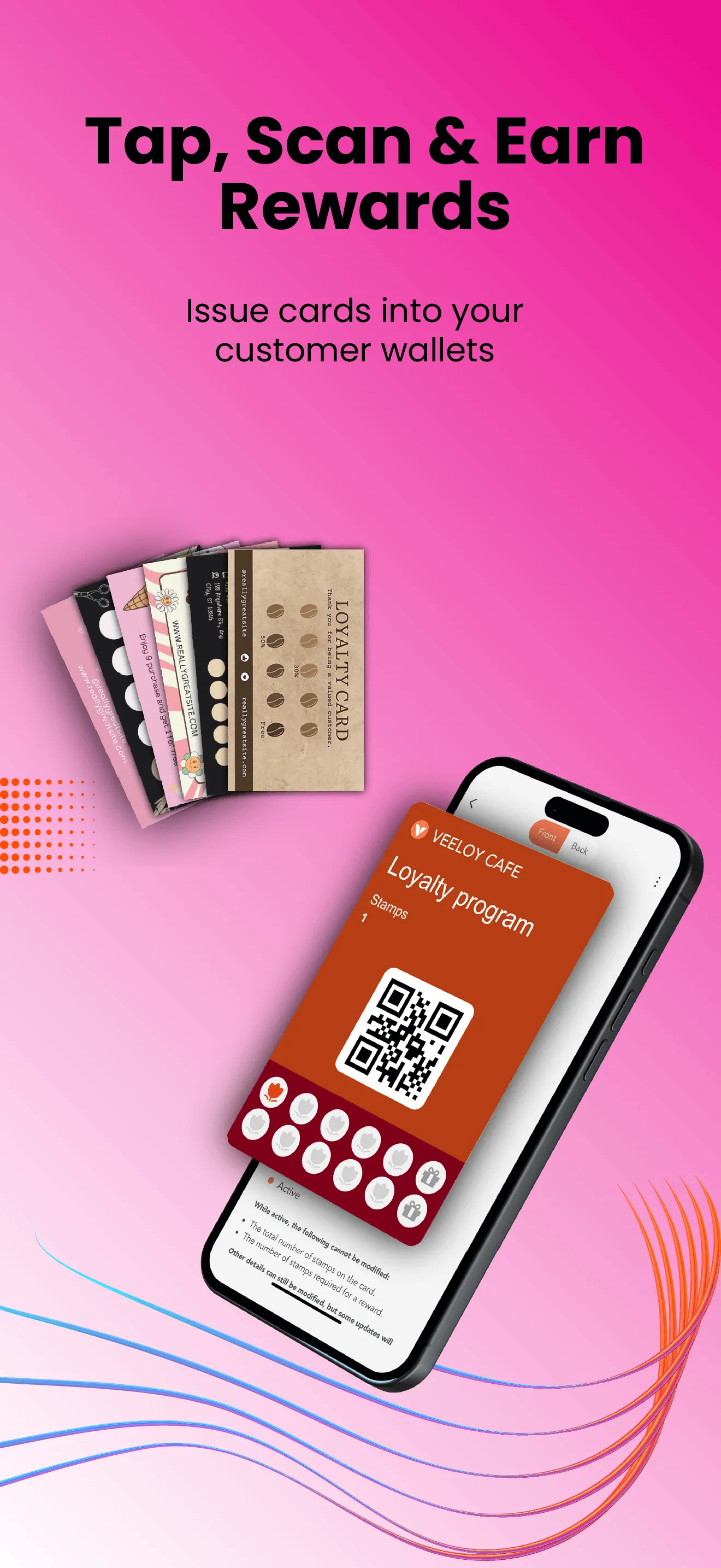 VeeCard — Digital Stamp Card iphone screenshot 1