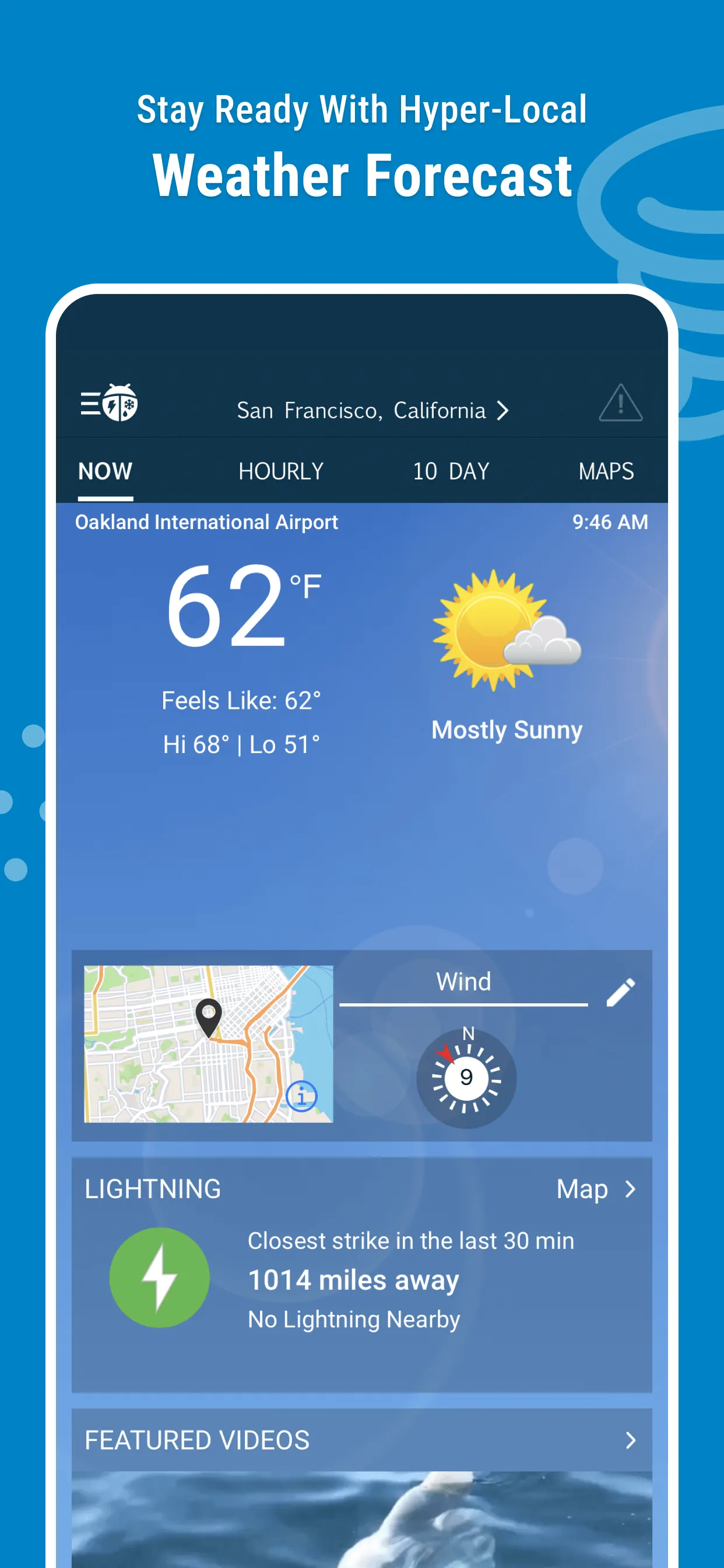 WeatherBug – Weather Forecast iphone screenshot 1
