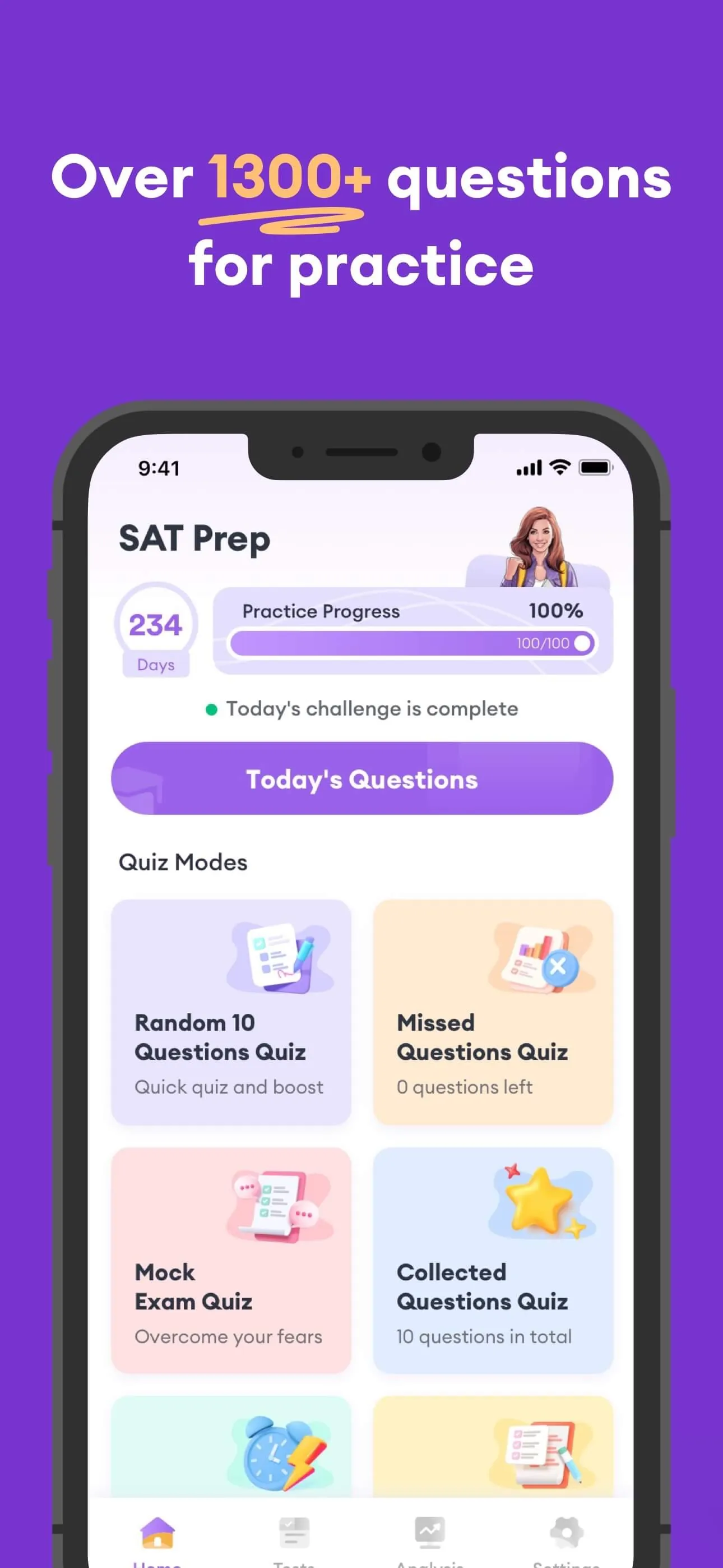 SAT® Exam Prep 2025 iphone screenshot 1