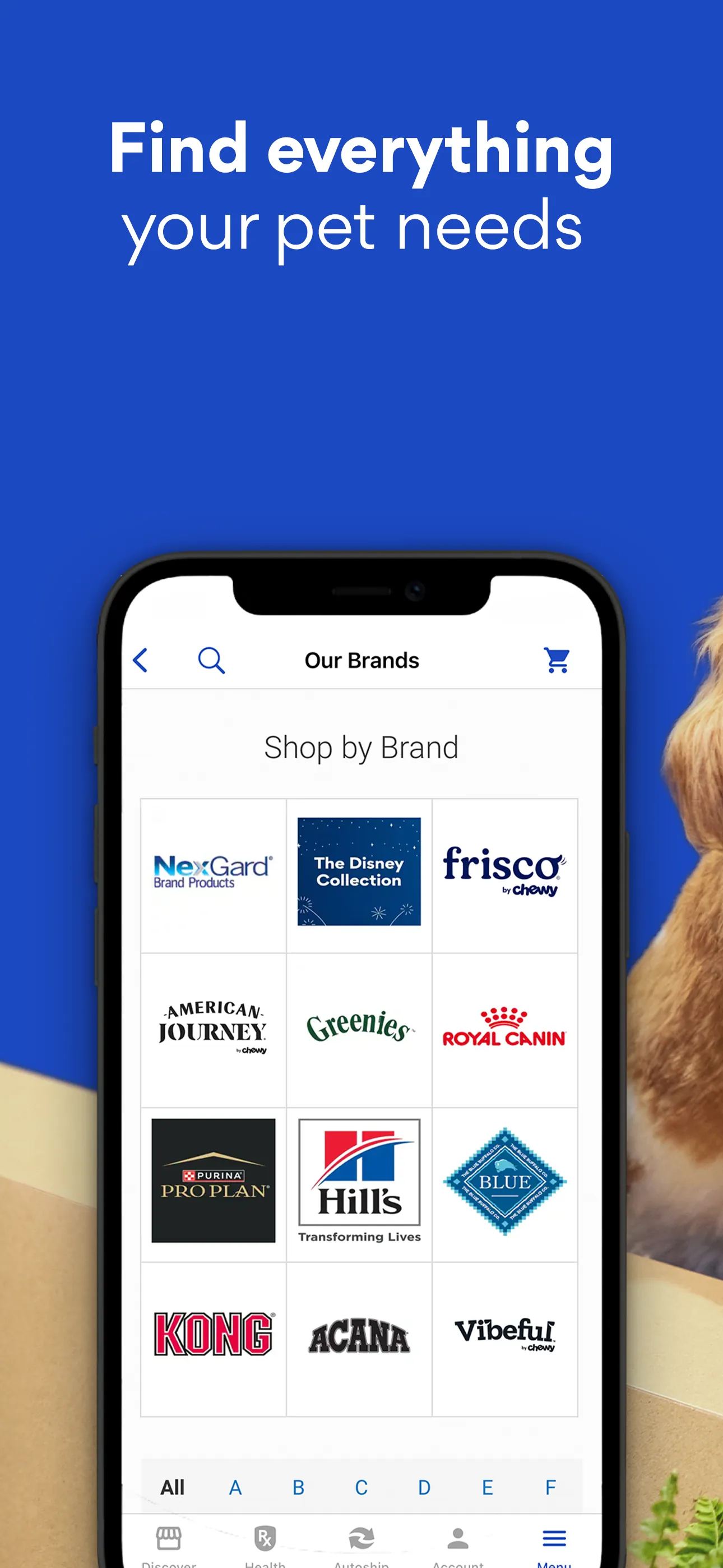 Chewy - Pet Care & Pharmacy iphone screenshot 3