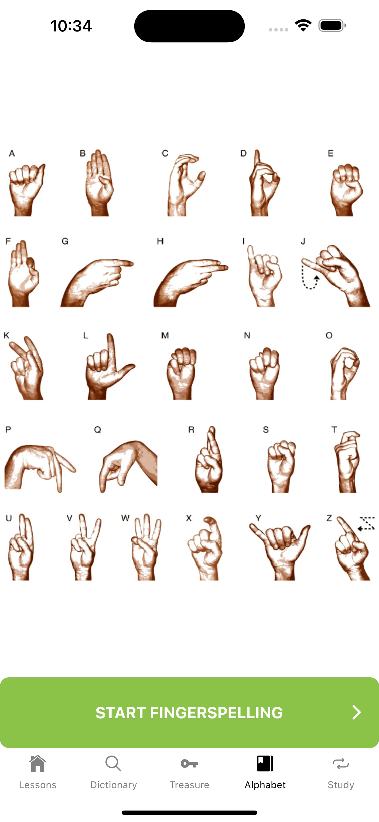 ASL Sign Language Pocket Sign iphone screenshot 5