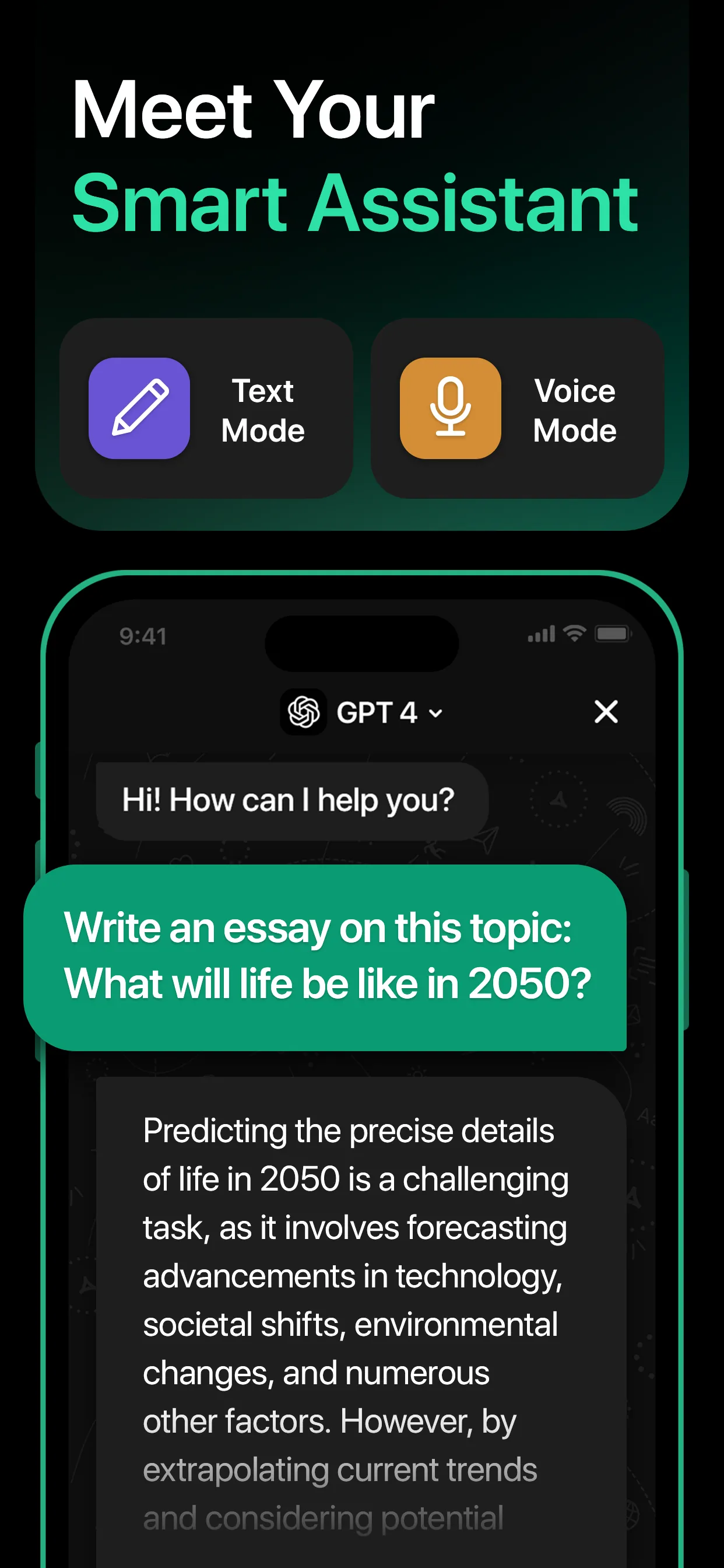AI ChatBot Assistant: AskEasy iphone screenshot 2