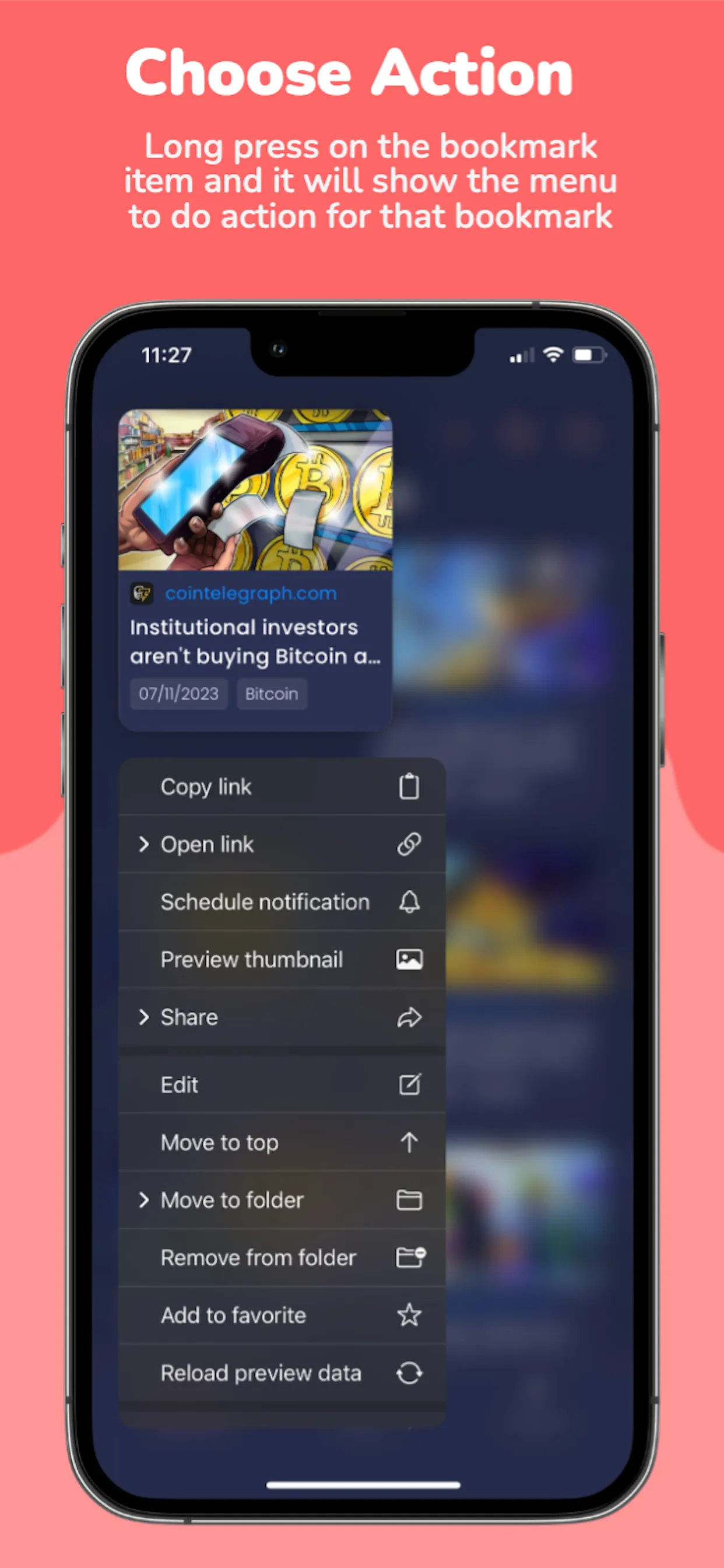 Bookmark Manager: Bookmarkify iphone screenshot 3