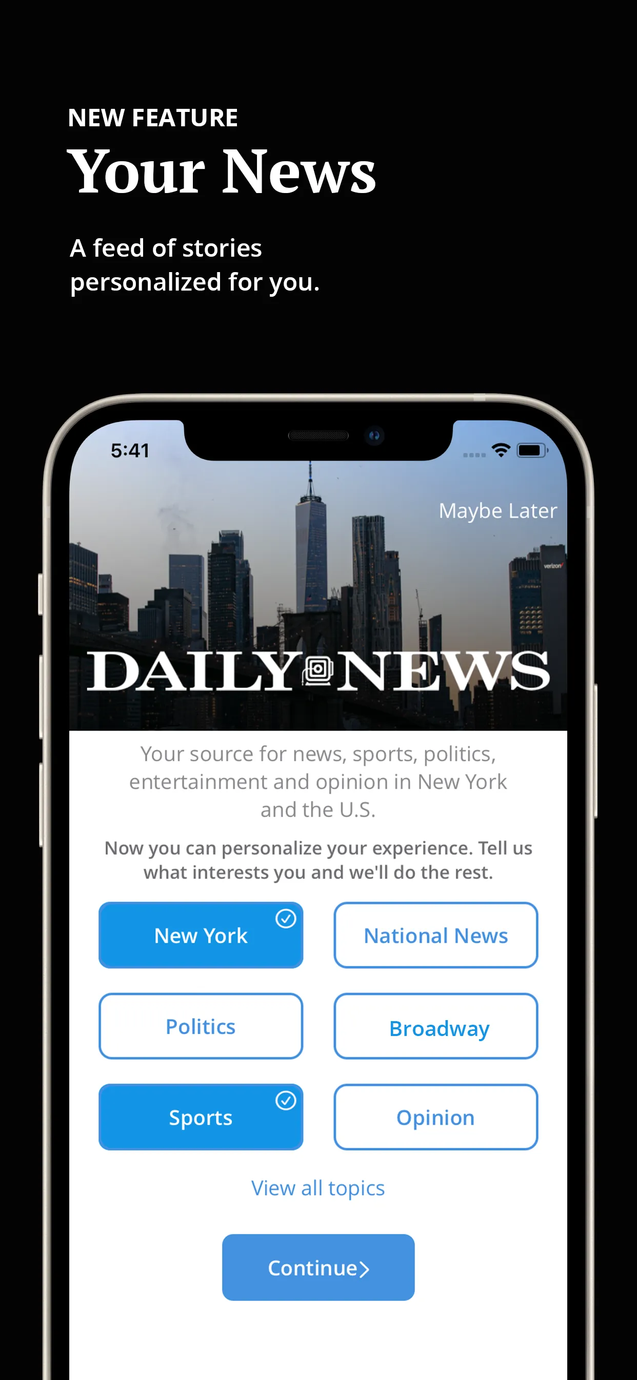 New York Daily News iphone screenshot 3