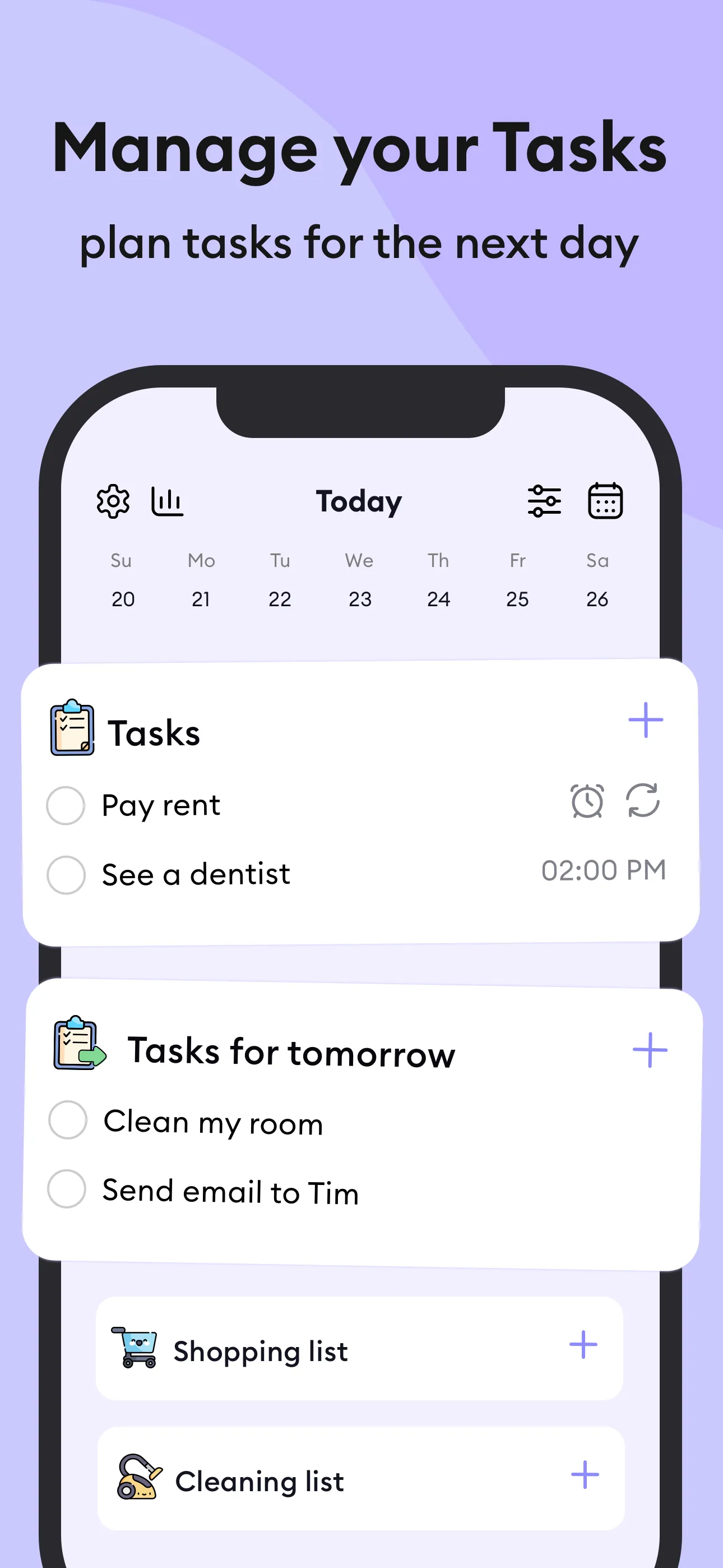ADHD Planner & Organizer iphone screenshot 2