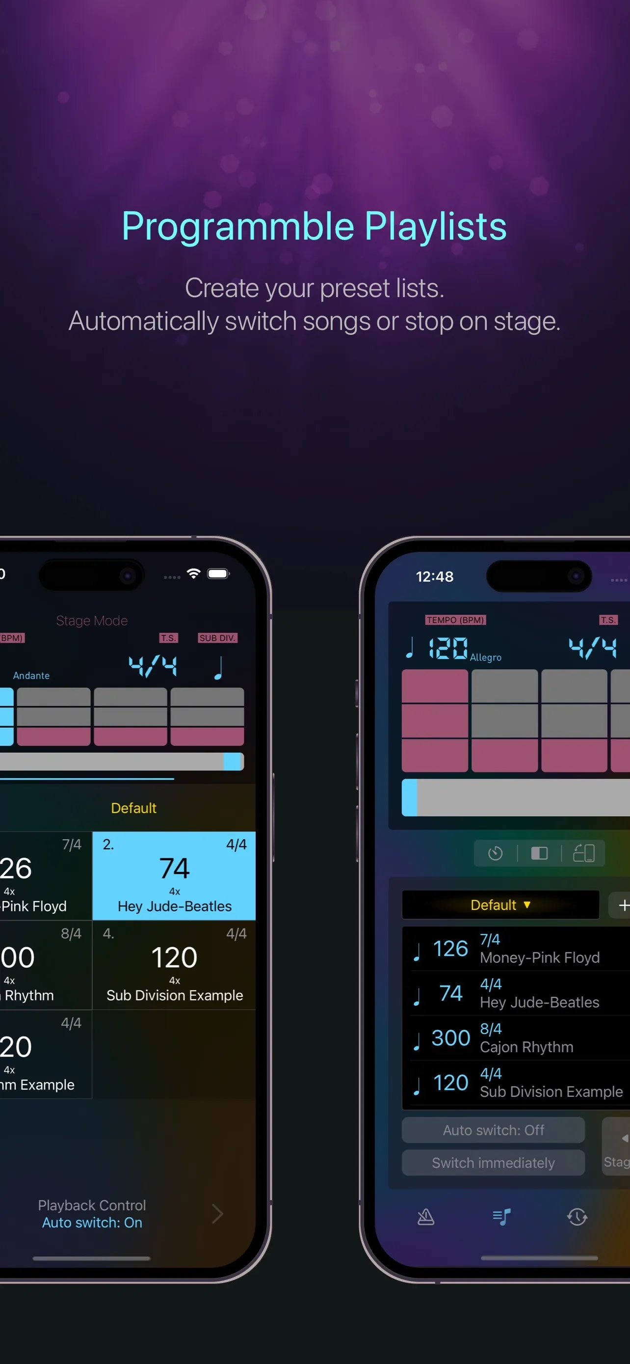 Pro Metronome - Tempo & Tuner iphone screenshot 5