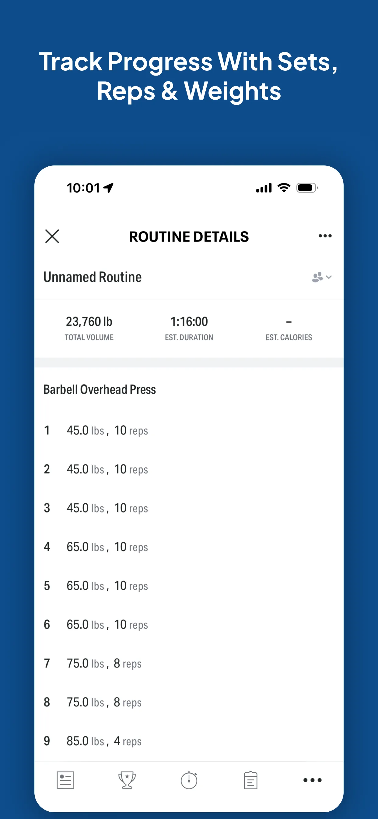 Map My Fitness Workout Tracker iphone screenshot 3