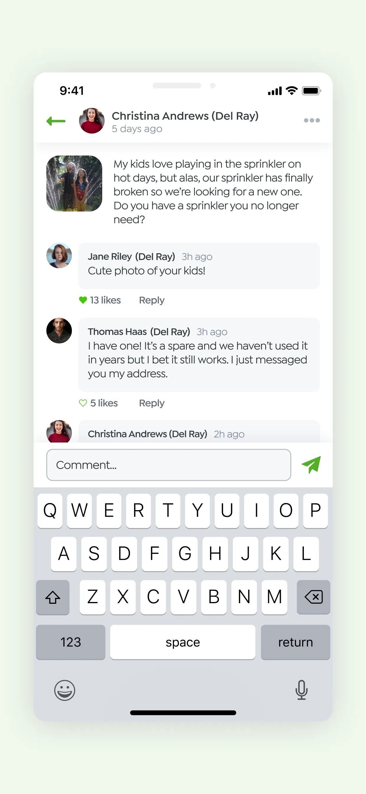 BuyNothing iphone screenshot 3