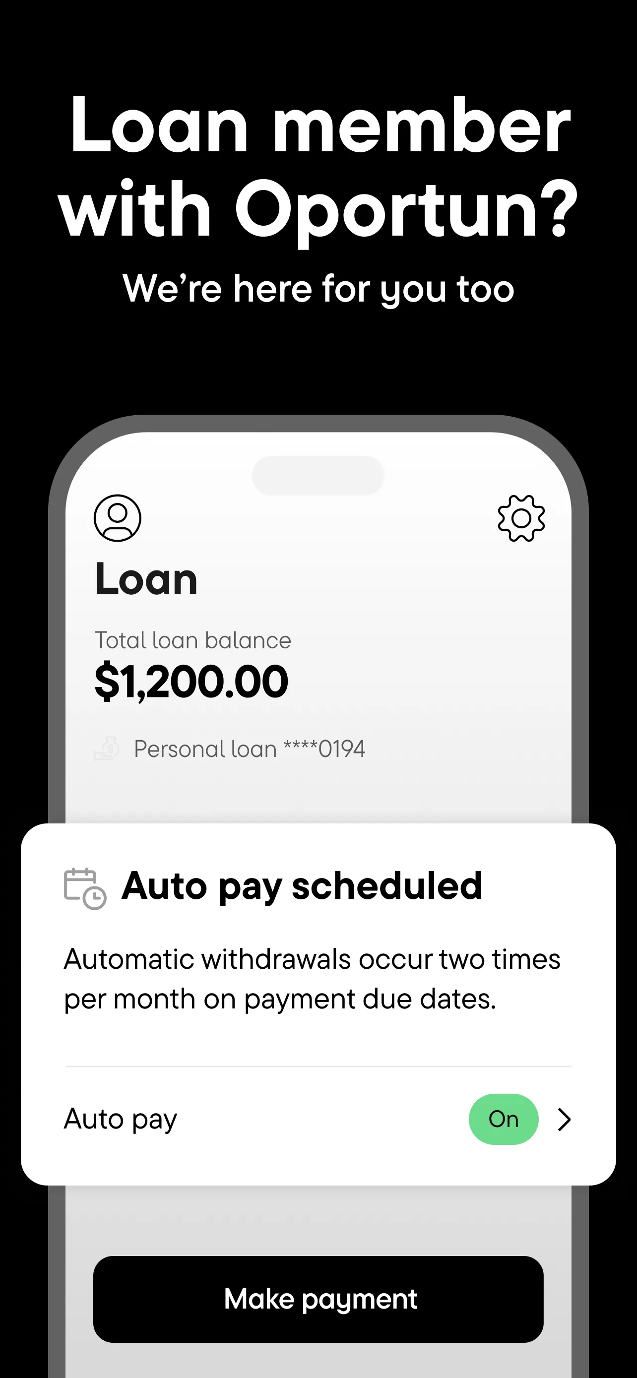 Oportun: Finances made simple iphone screenshot 5