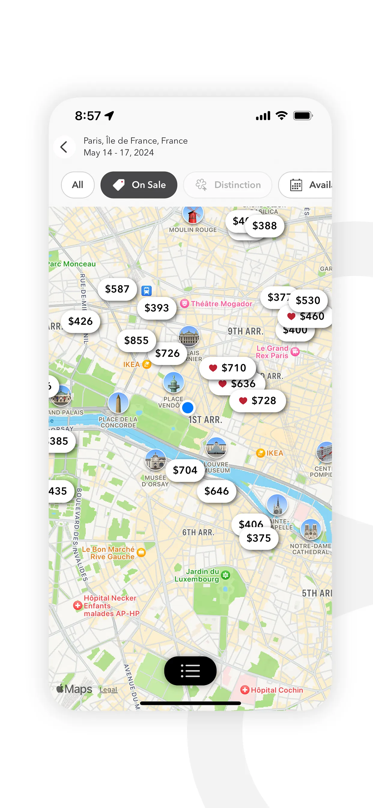 The MICHELIN Guide iphone screenshot 5