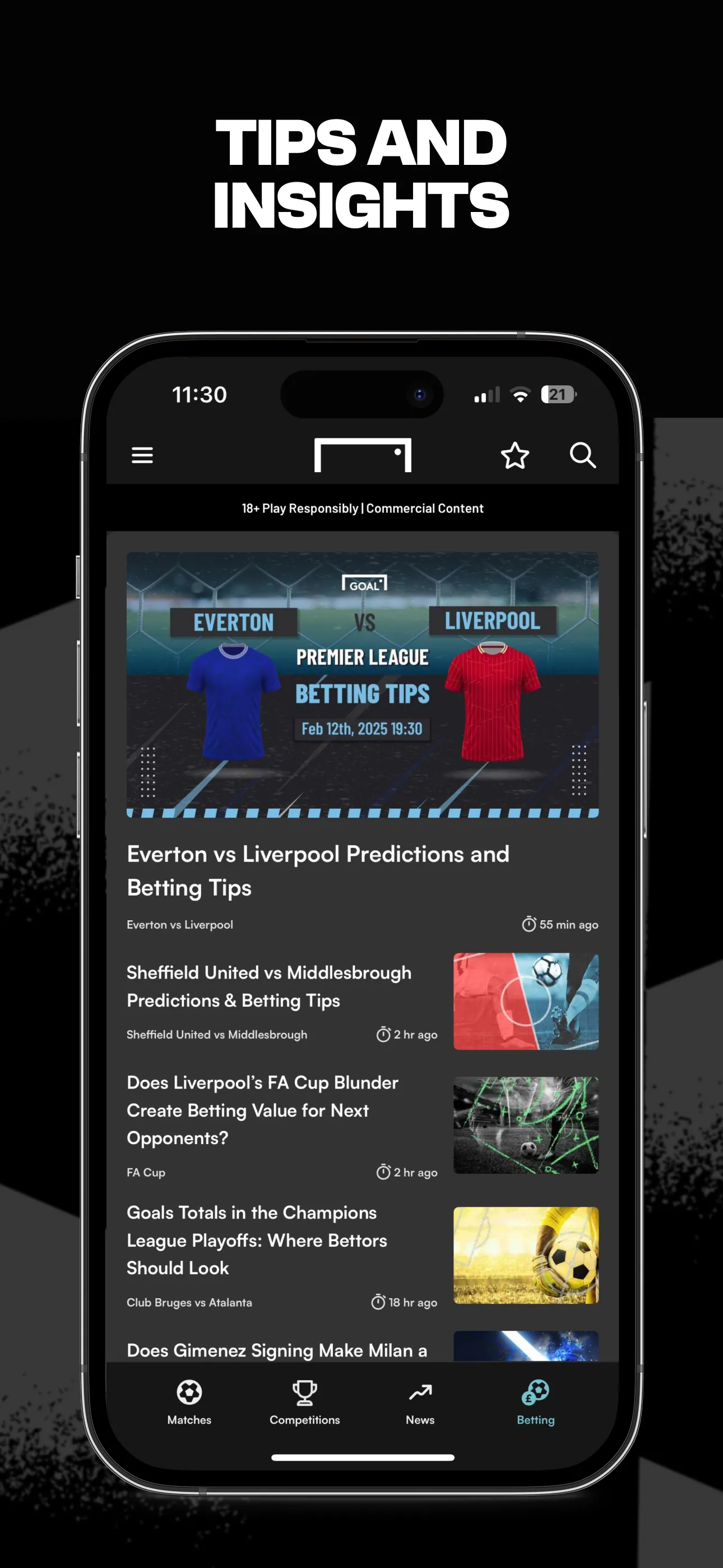 GOAL Live Scores iphone screenshot 3