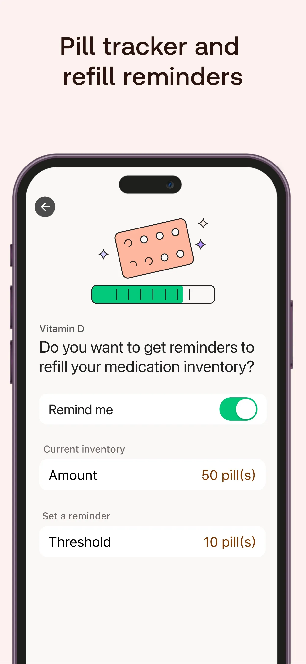 Meds & Pill Reminder MyTherapy iphone screenshot 2