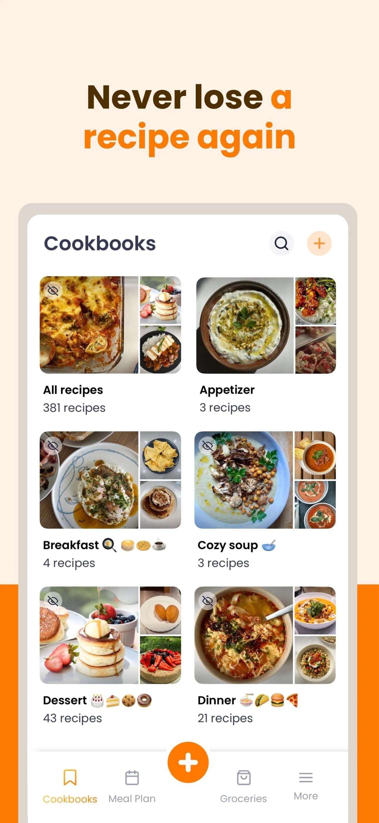 ReciMe: Recipes & Meal Planner iphone screenshot 2