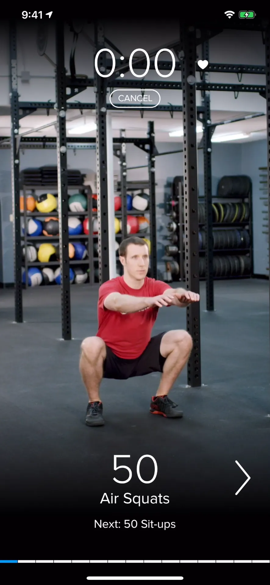 Keelo - Strength HIIT Workouts iphone screenshot 1