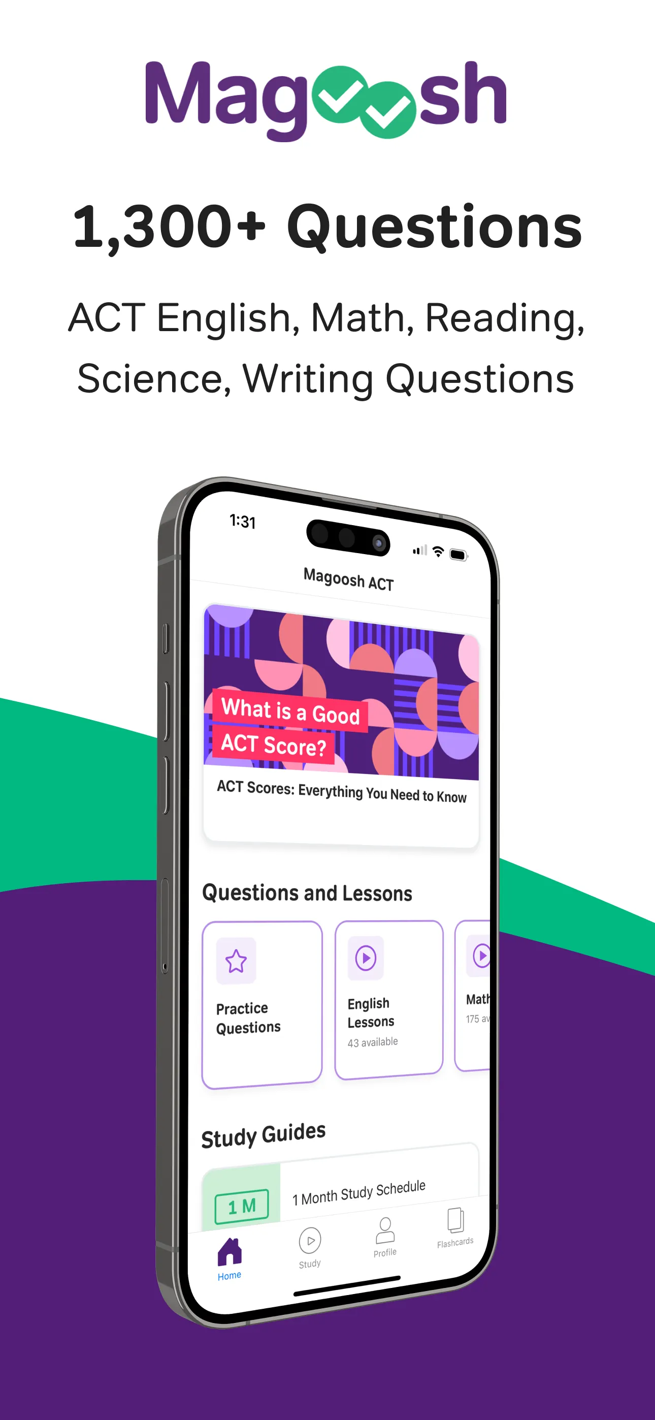 ACT Prep & Practice by Magoosh iphone screenshot 1
