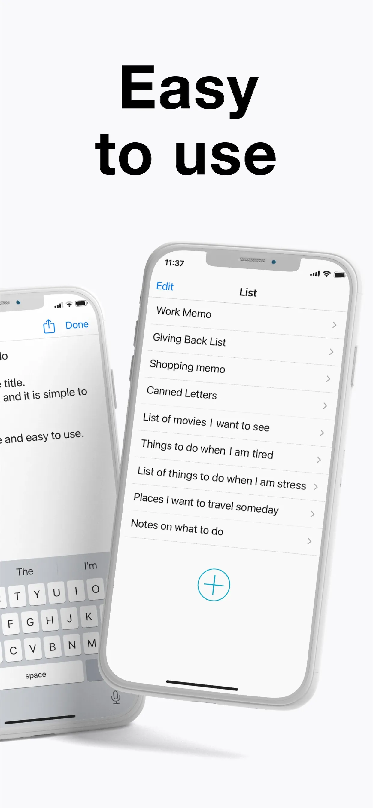 Notepad - Simple Notes & Memo iphone screenshot 2