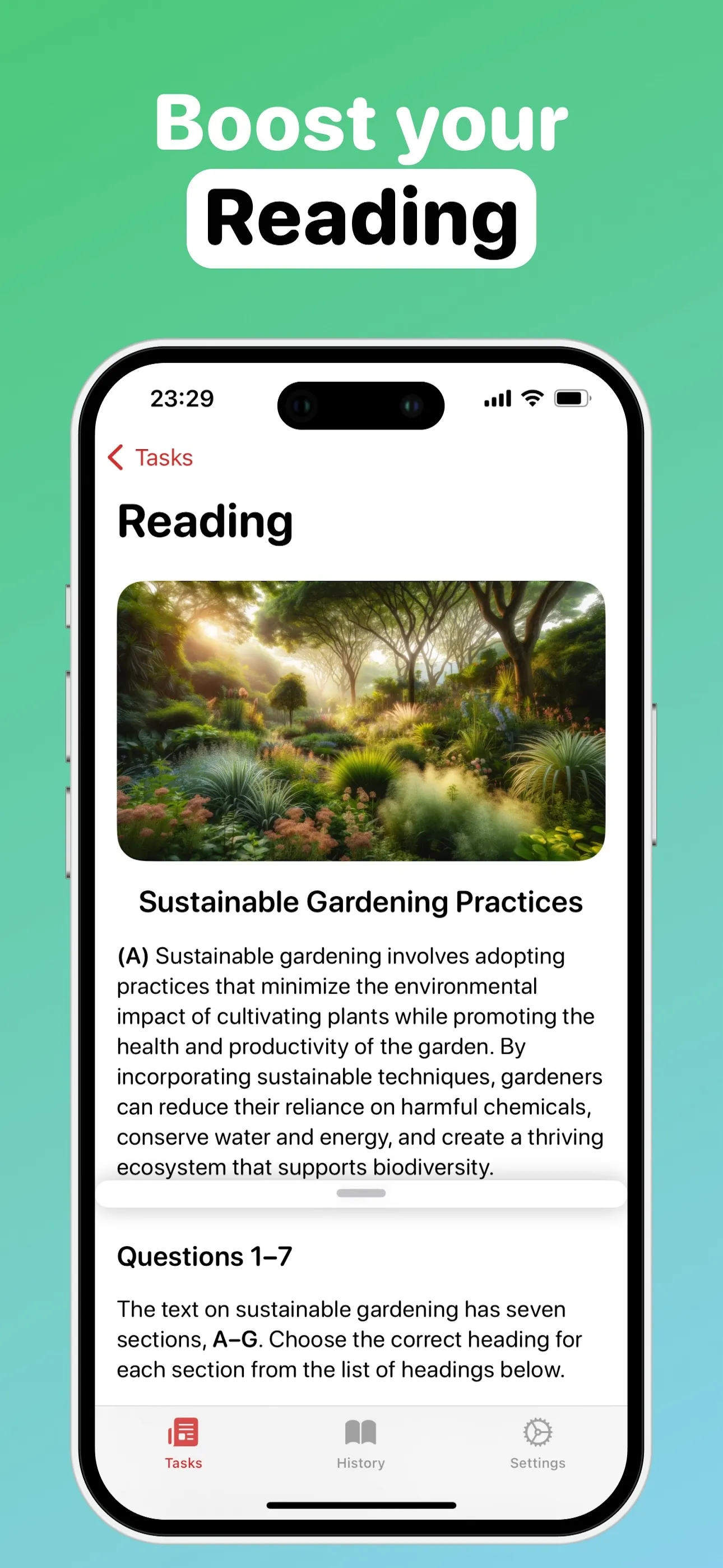 IELTS－Speaking・Writing・Reading iphone screenshot 3