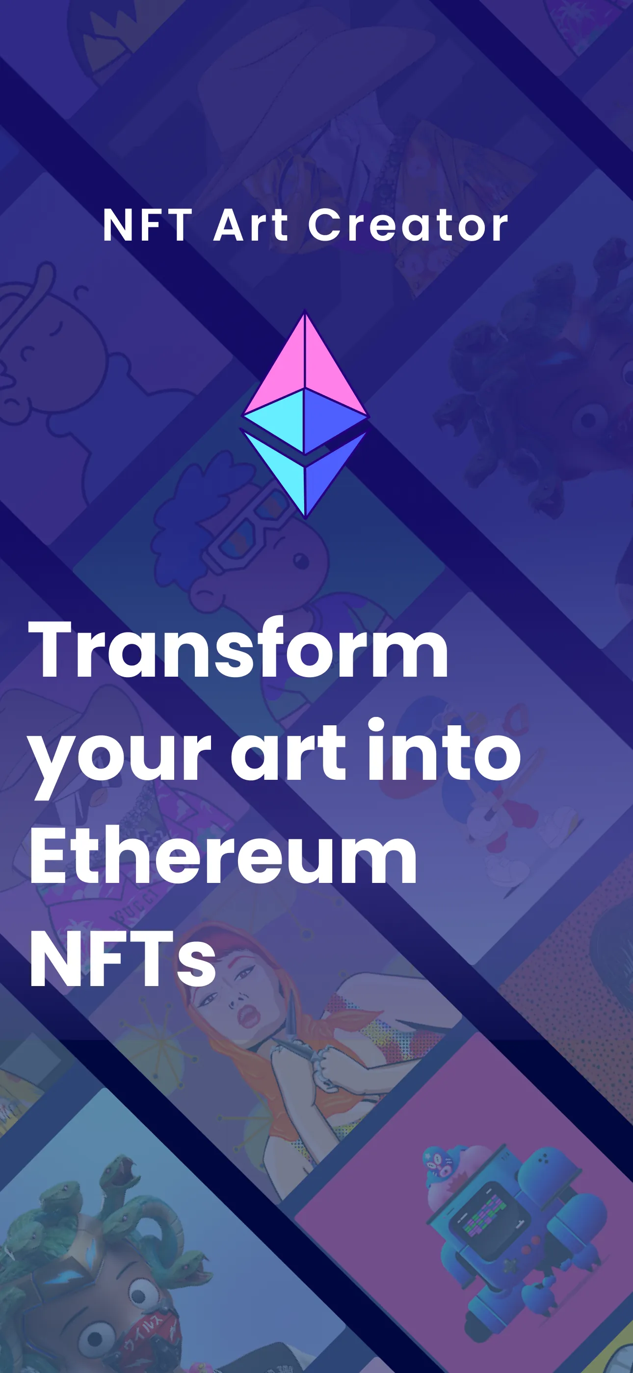NFT Art Creator · iphone screenshot 2