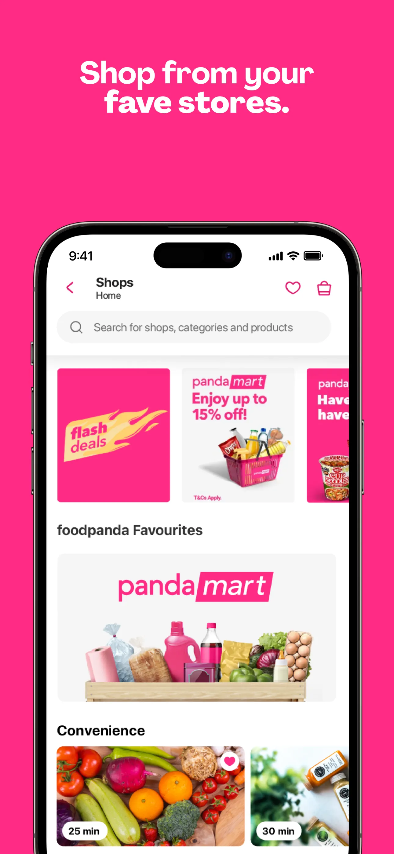 foodpanda: Food & Groceries iphone screenshot 3