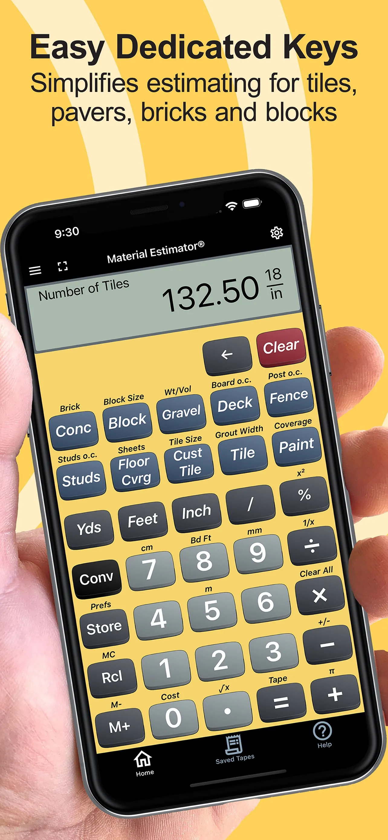 Material Estimator Calculator iphone screenshot 4