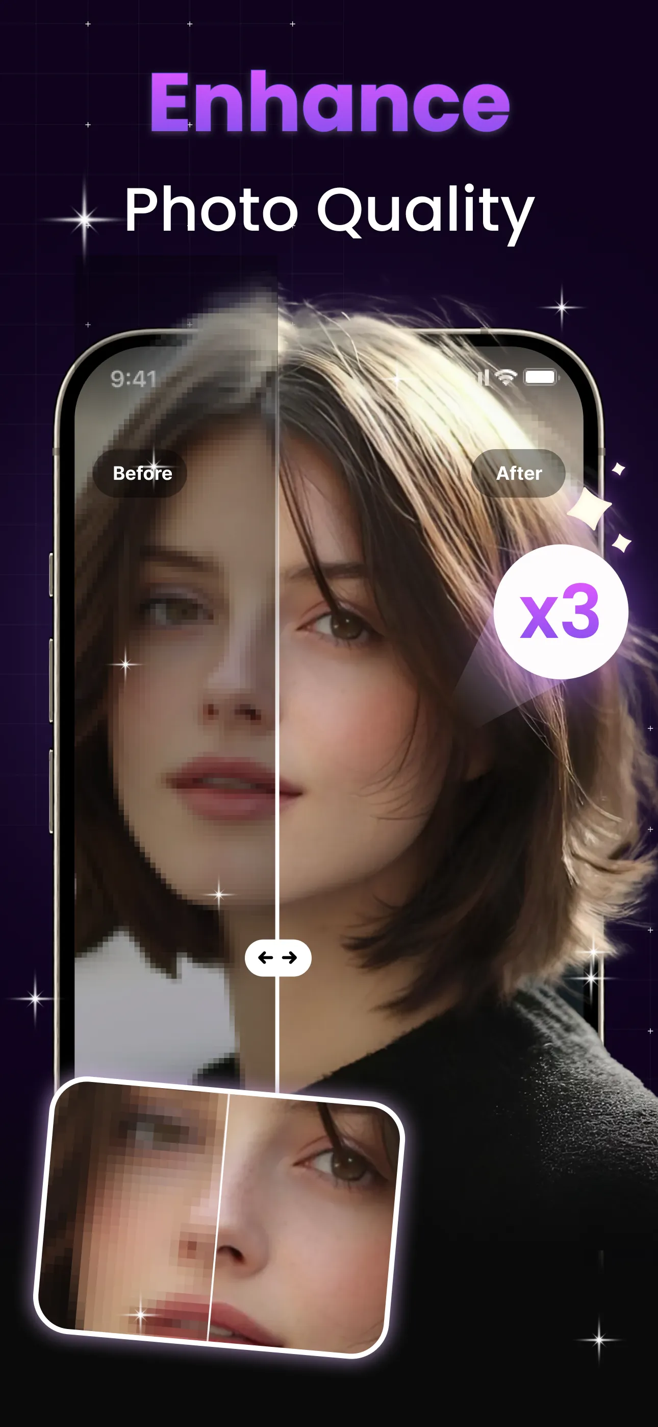AI Photo Enhancer - AI Enhance iphone screenshot 1