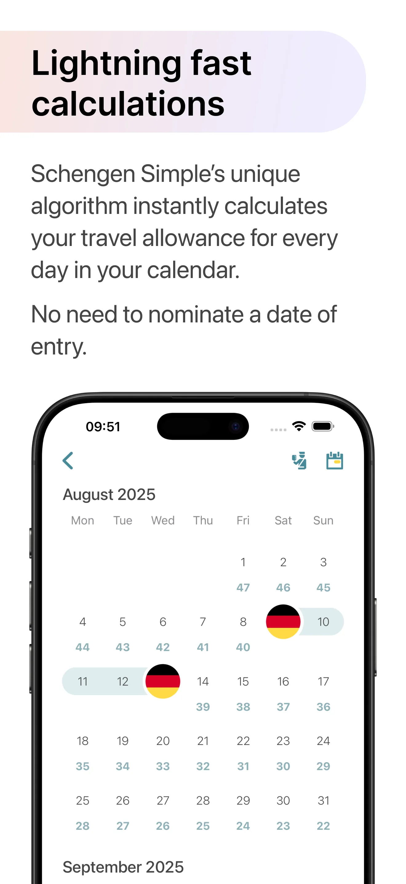 Schengen Simple iphone screenshot 6