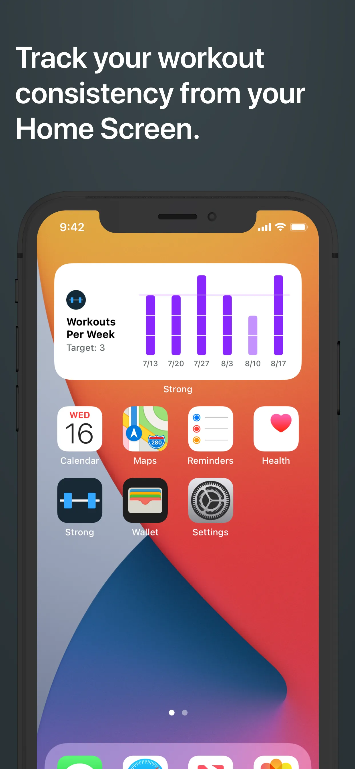 Strong Workout Tracker Gym Log iphone screenshot 7
