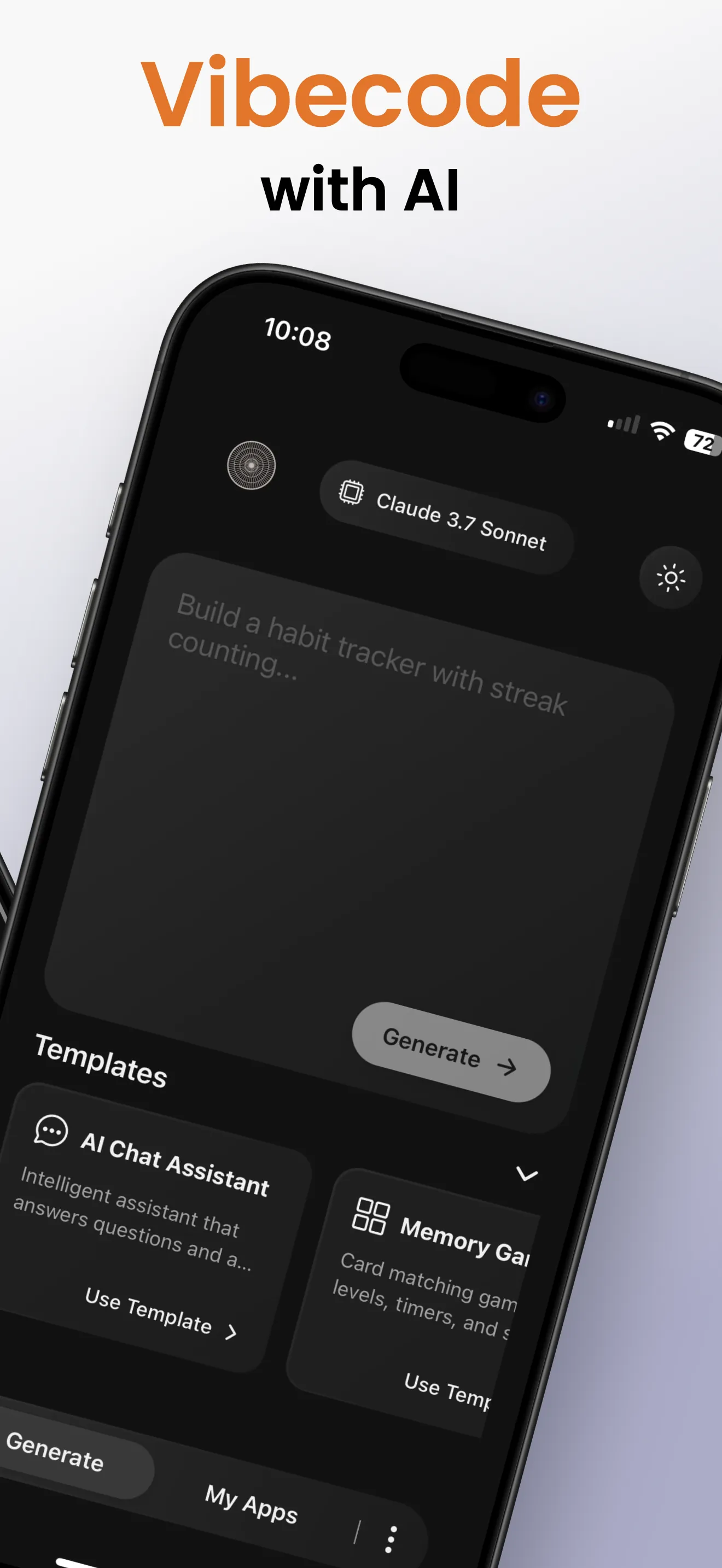 AppSmith - Vibecode Apps iphone screenshot 2